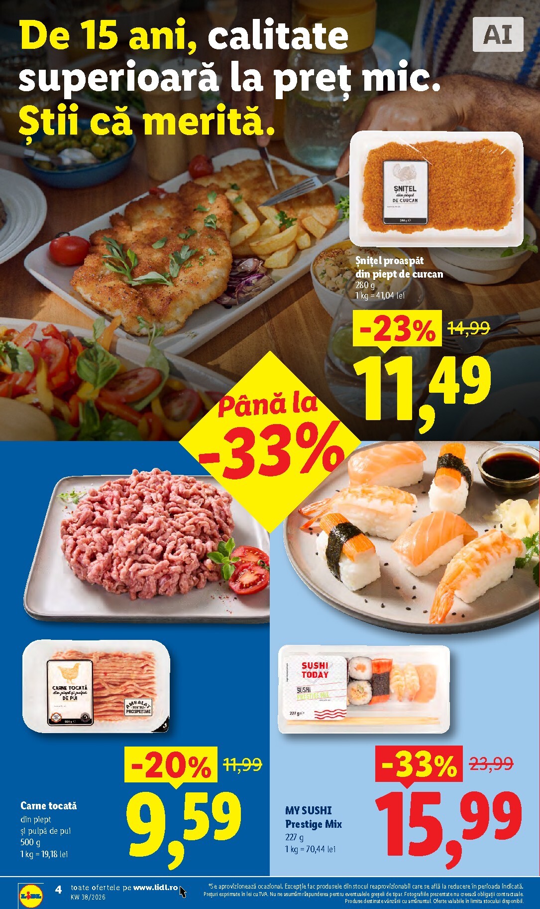 lidl - Lidl pliante pentru săptămâna viitoare de la luni 14.09.2026 până la duminică 20.09.2026 - page: 4