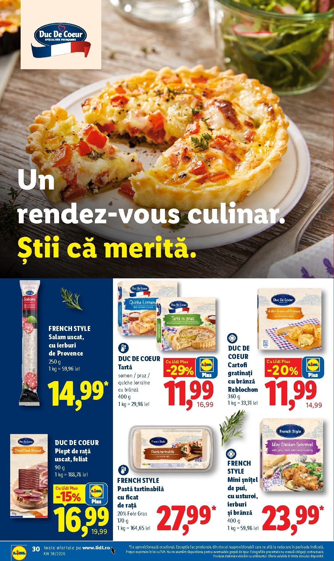 lidl - Lidl pliante pentru săptămâna viitoare de la luni 14.09.2026 până la duminică 20.09.2026 - page: 30