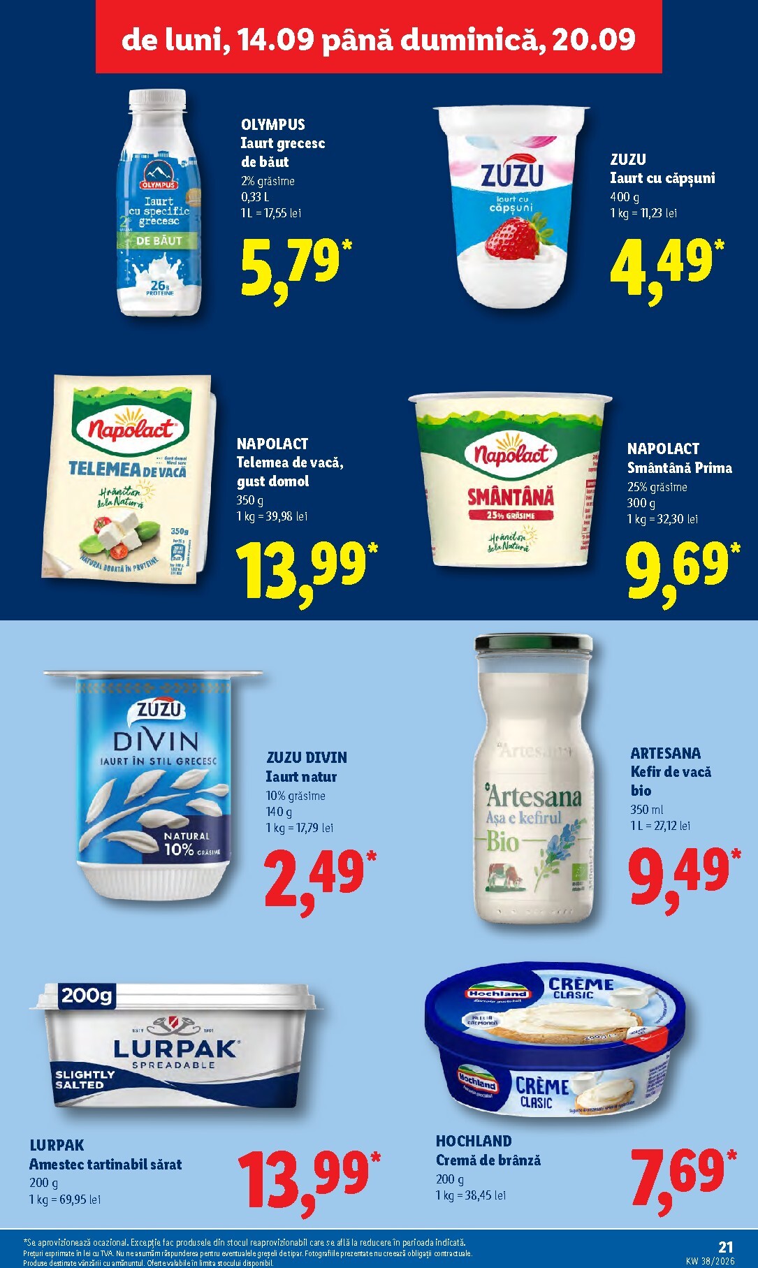 lidl - Lidl pliante pentru săptămâna viitoare de la luni 14.09.2026 până la duminică 20.09.2026 - page: 21