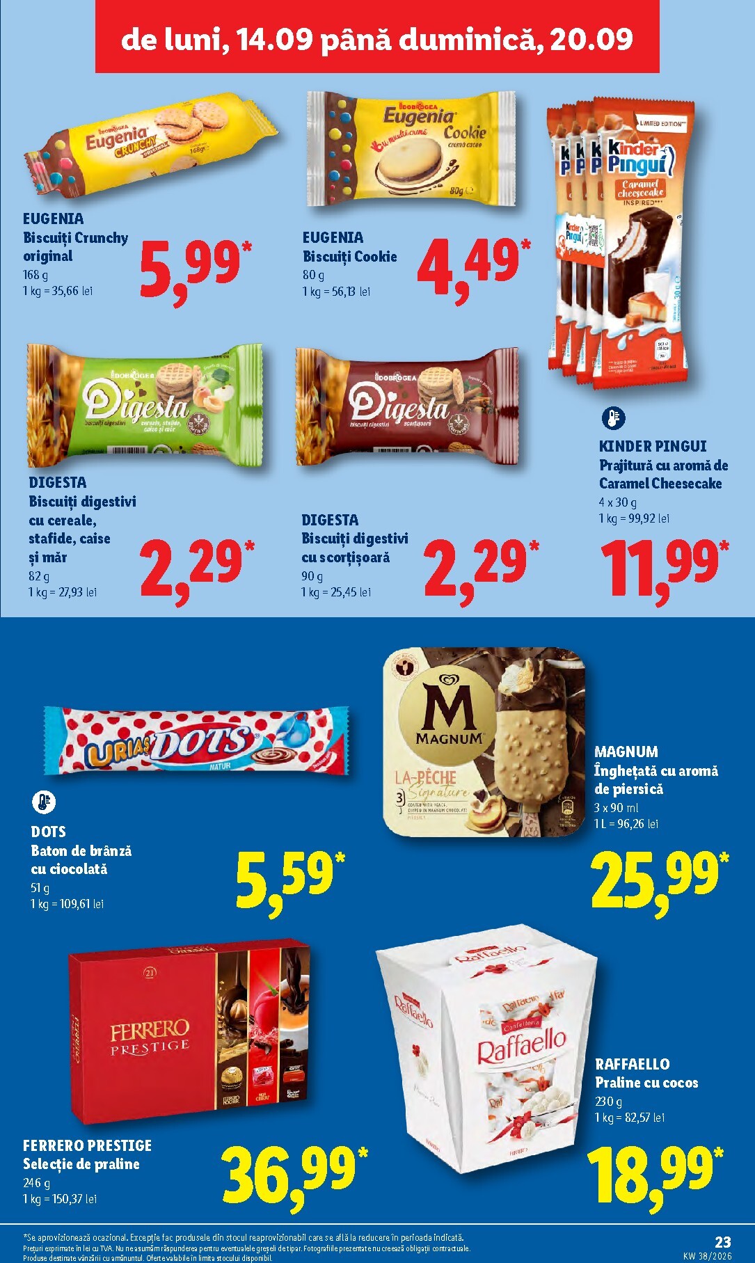 lidl - Lidl pliante pentru săptămâna viitoare de la luni 14.09.2026 până la duminică 20.09.2026 - page: 23