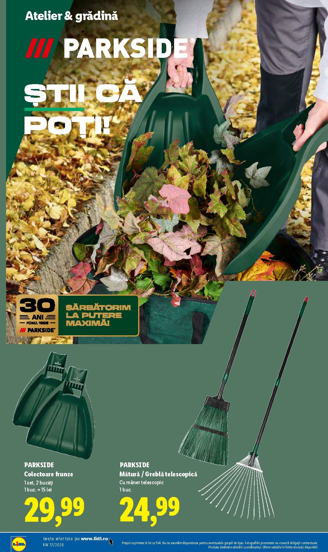lidl - Brosura Lidl valabilă de la luni 07.09.2026 până la duminică 13.09.2026 - page: 34