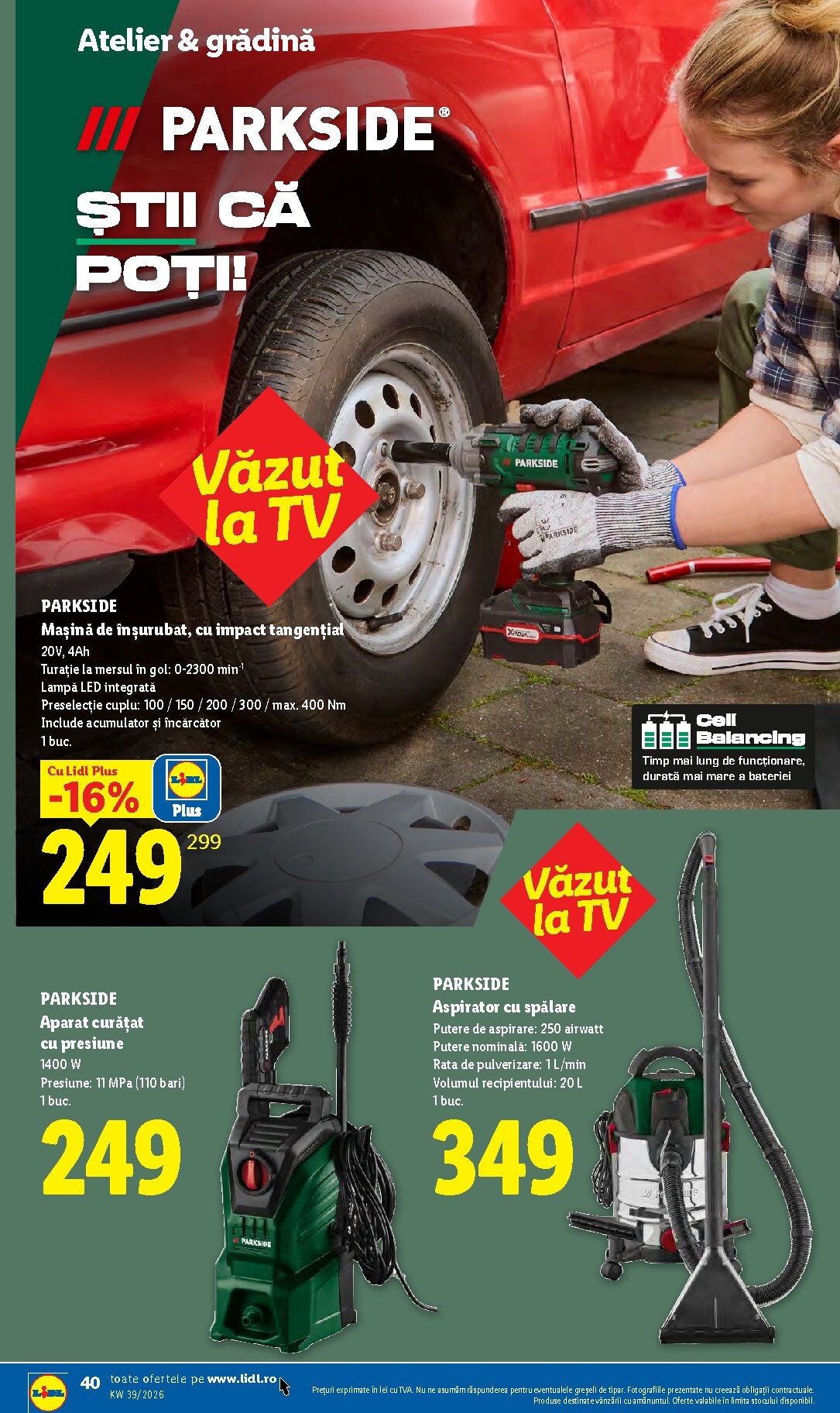 lidl - Lidl pliante pentru săptămâna viitoare de la luni 21.09.2026 până la duminică 27.09.2026 - page: 40