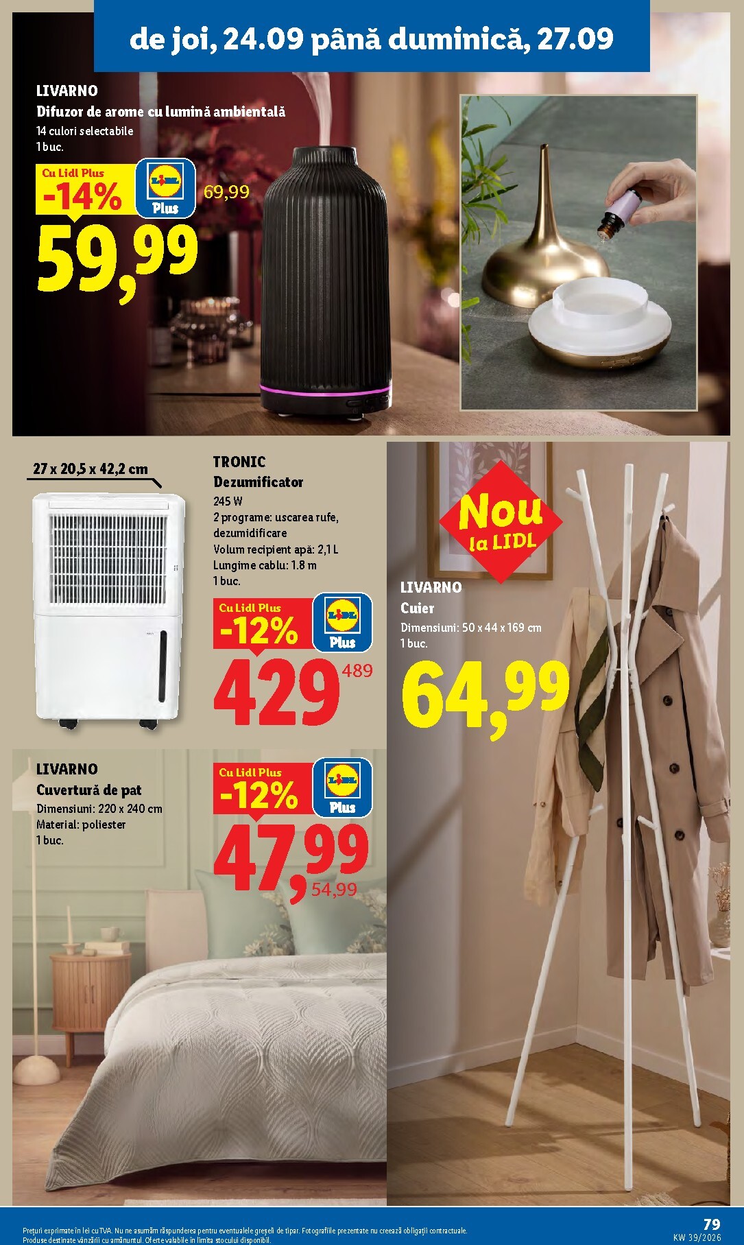 lidl - Lidl pliante pentru săptămâna viitoare de la luni 21.09.2026 până la duminică 27.09.2026 - page: 79