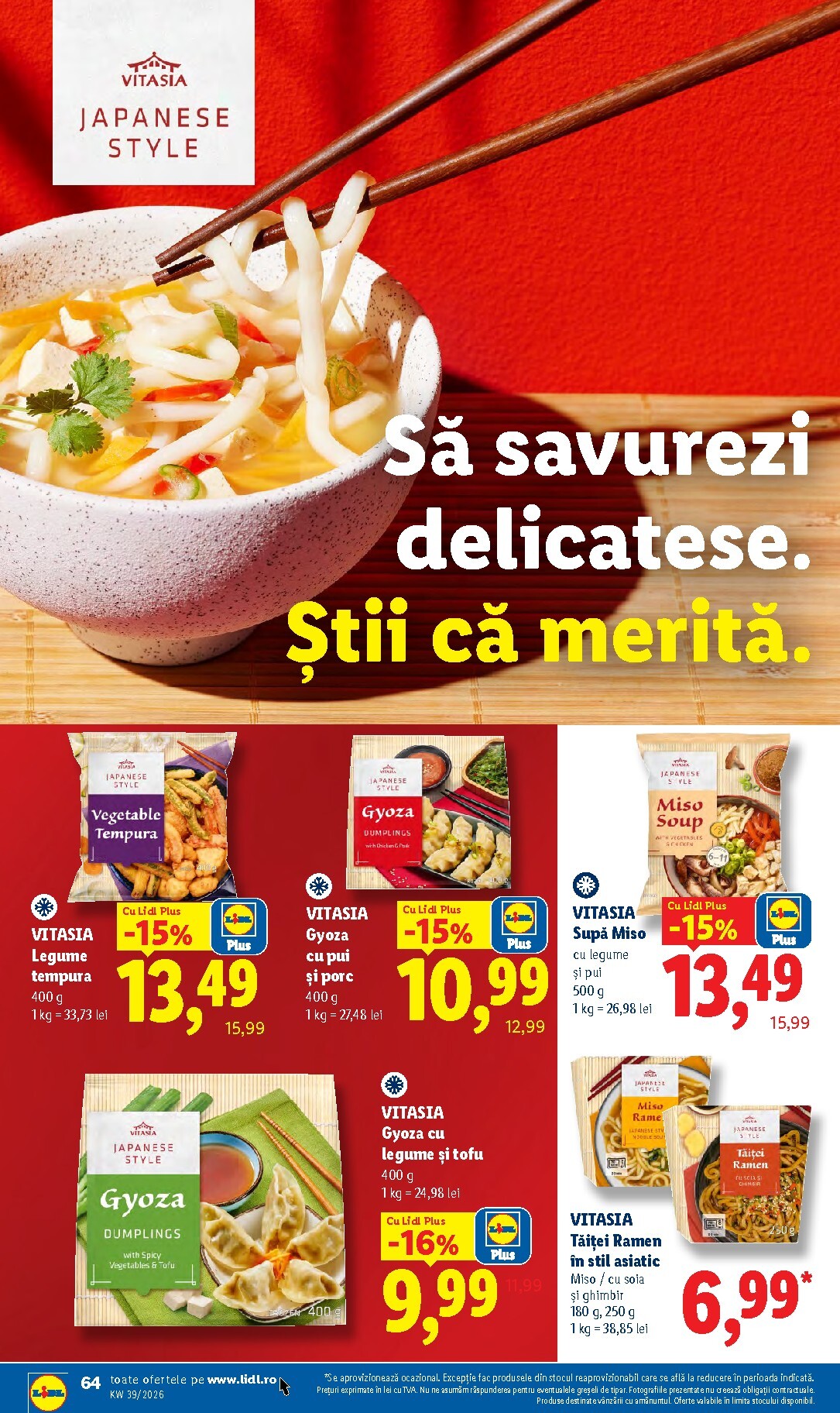 lidl - Lidl pliante pentru săptămâna viitoare de la luni 21.09.2026 până la duminică 27.09.2026 - page: 64