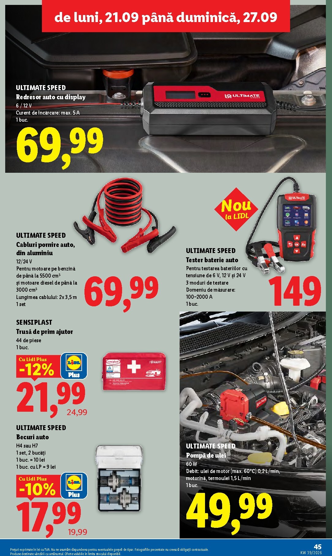 lidl - Lidl pliante pentru săptămâna viitoare de la luni 21.09.2026 până la duminică 27.09.2026 - page: 45