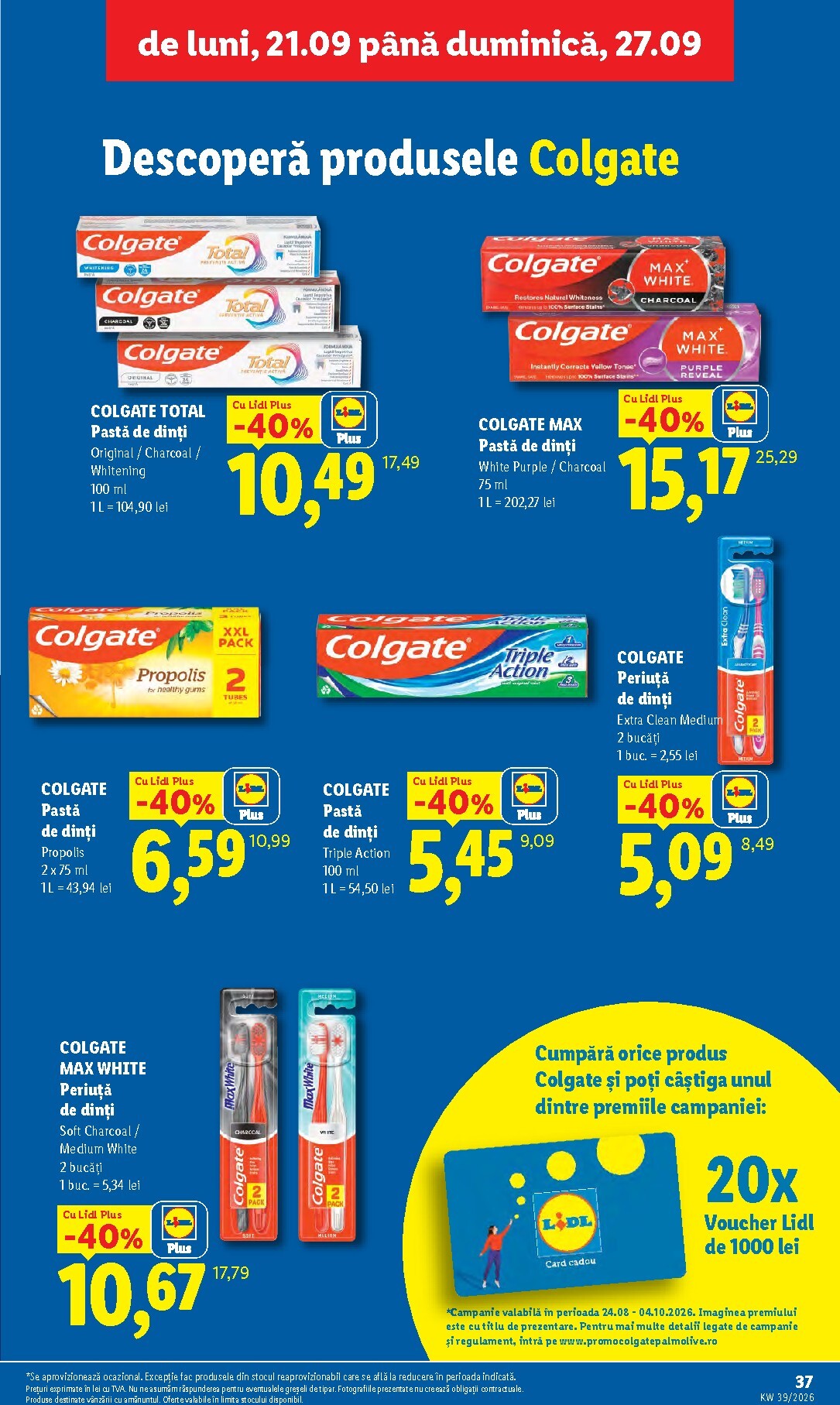 lidl - Lidl pliante pentru săptămâna viitoare de la luni 21.09.2026 până la duminică 27.09.2026 - page: 37