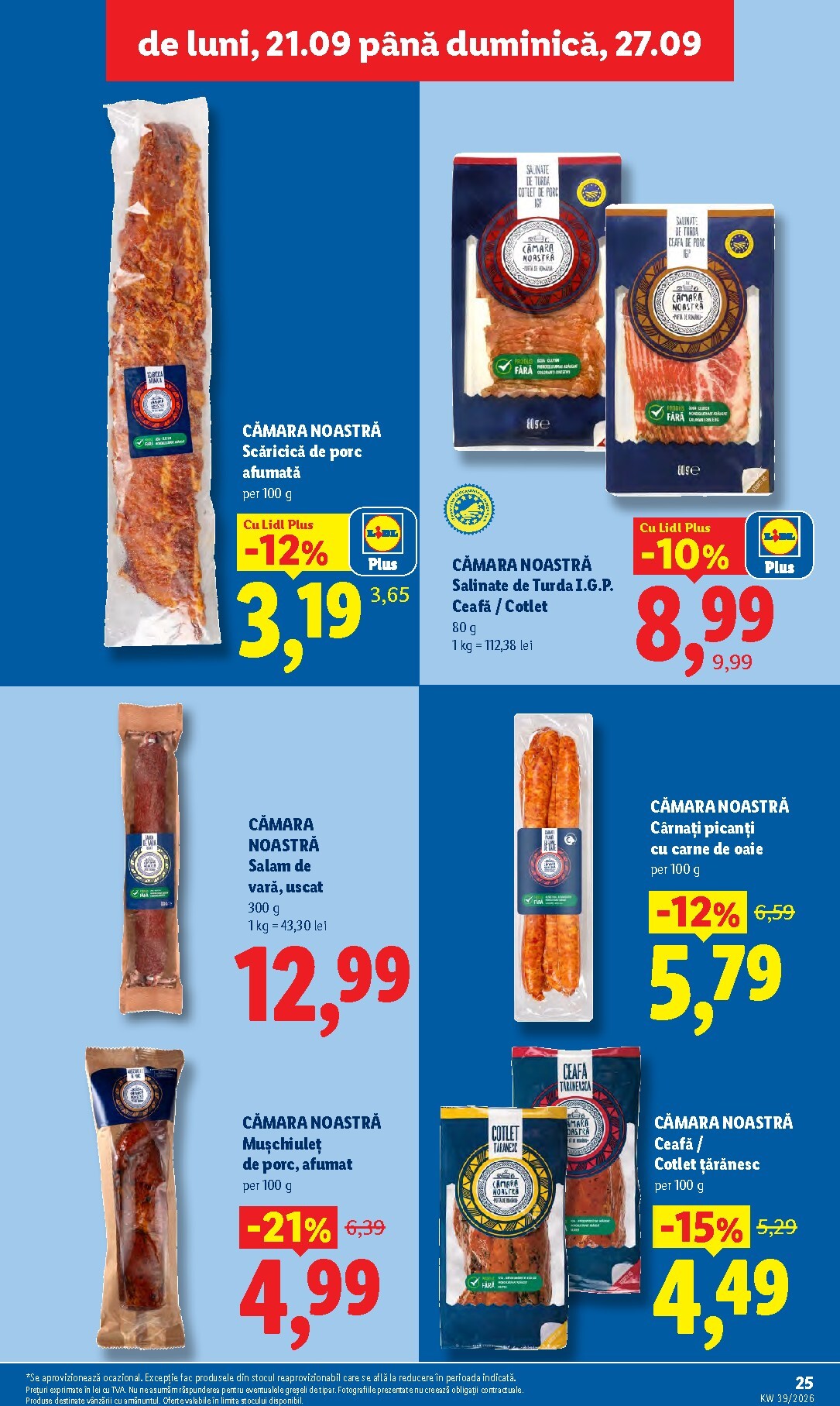 lidl - Lidl pliante pentru săptămâna viitoare de la luni 21.09.2026 până la duminică 27.09.2026 - page: 25
