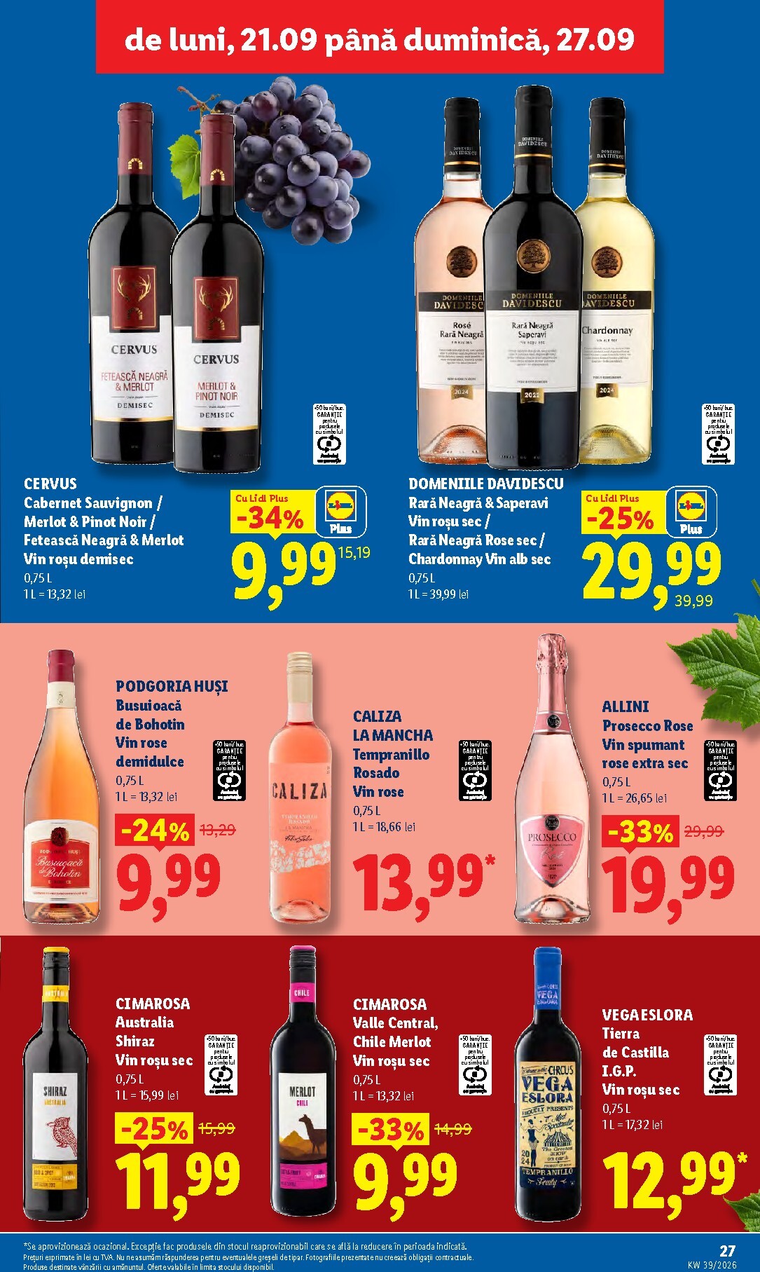 lidl - Lidl pliante pentru săptămâna viitoare de la luni 21.09.2026 până la duminică 27.09.2026 - page: 27