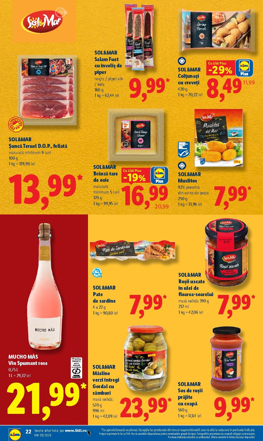 lidl - Lidl pliante pentru săptămâna viitoare de la luni 21.09.2026 până la duminică 27.09.2026 - page: 22