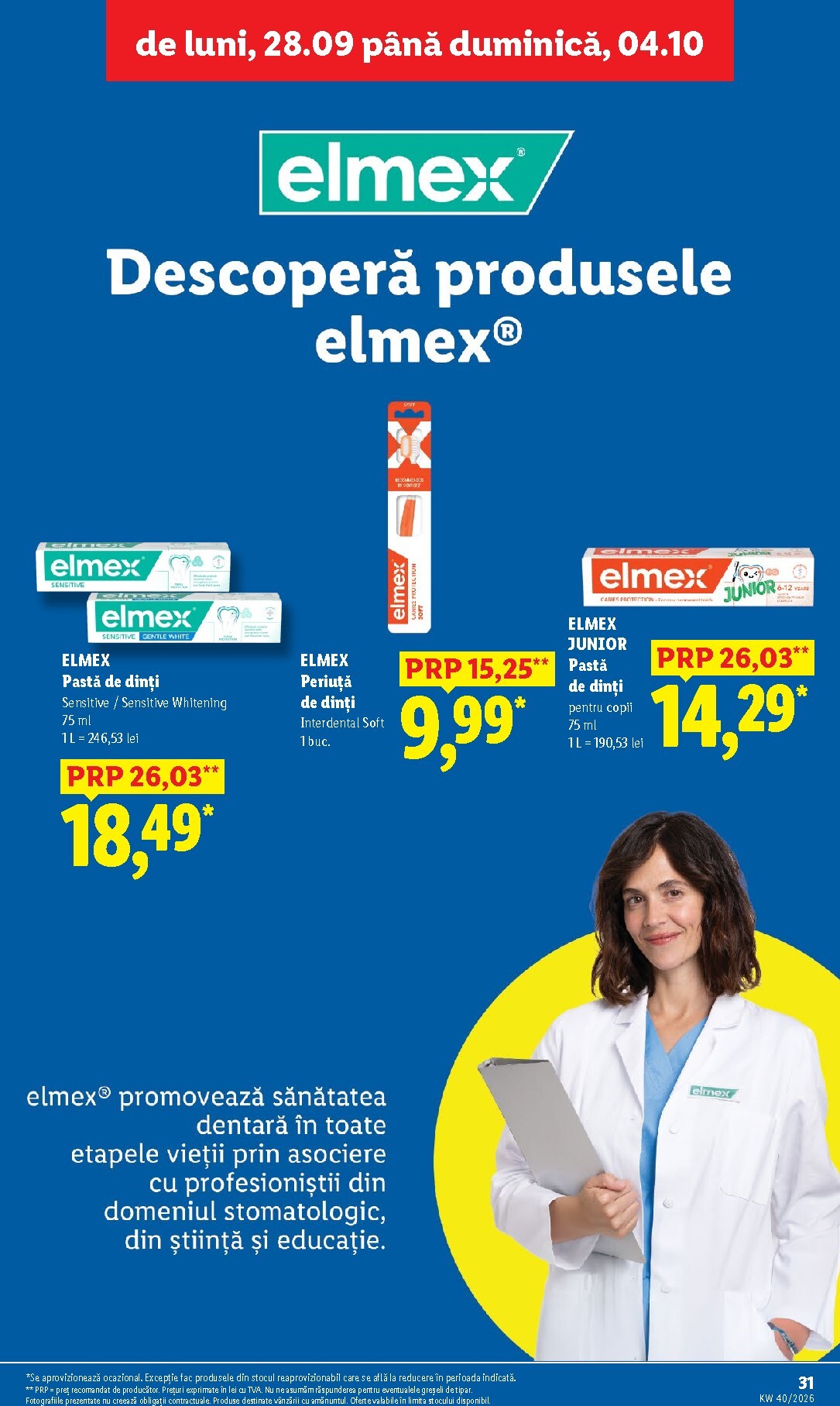 lidl - Lidl pliante pentru săptămâna viitoare de la luni 28.09.2026 până la duminică 04.10.2026 - page: 31