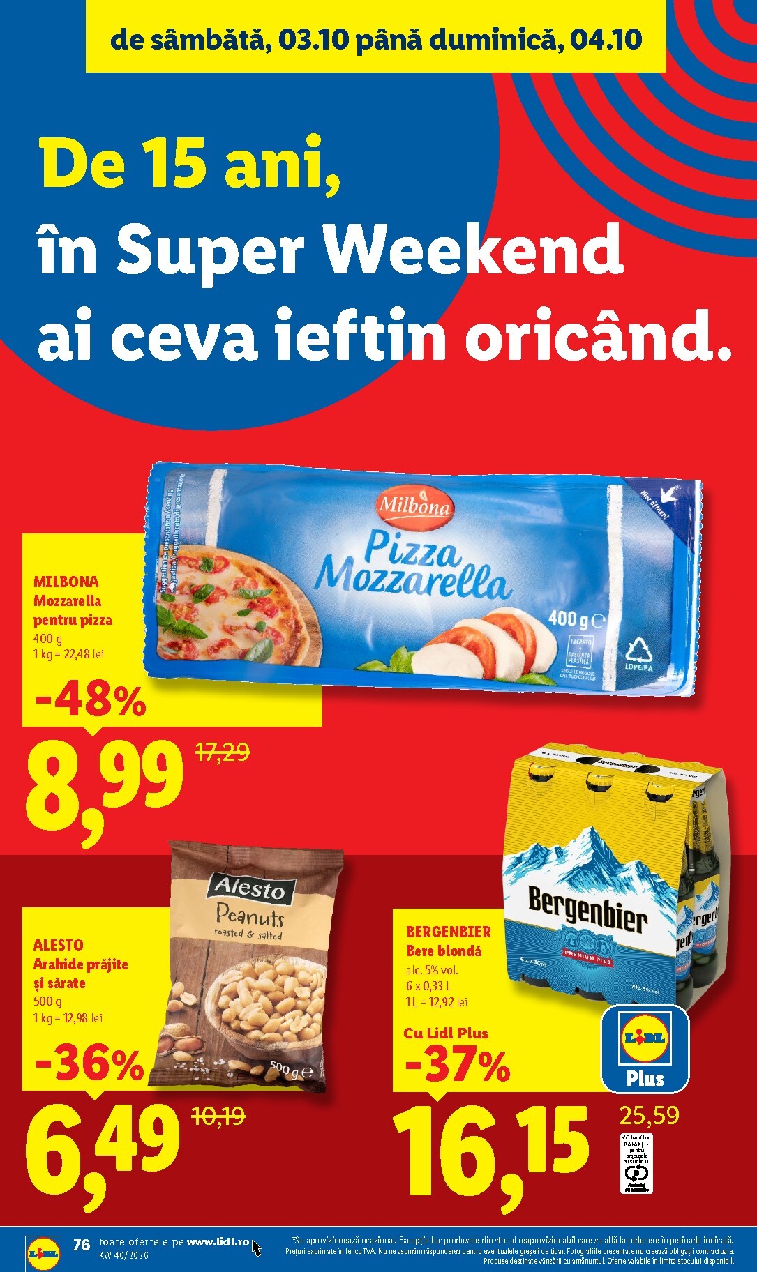 lidl - Lidl pliante pentru săptămâna viitoare de la luni 28.09.2026 până la duminică 04.10.2026 - page: 76