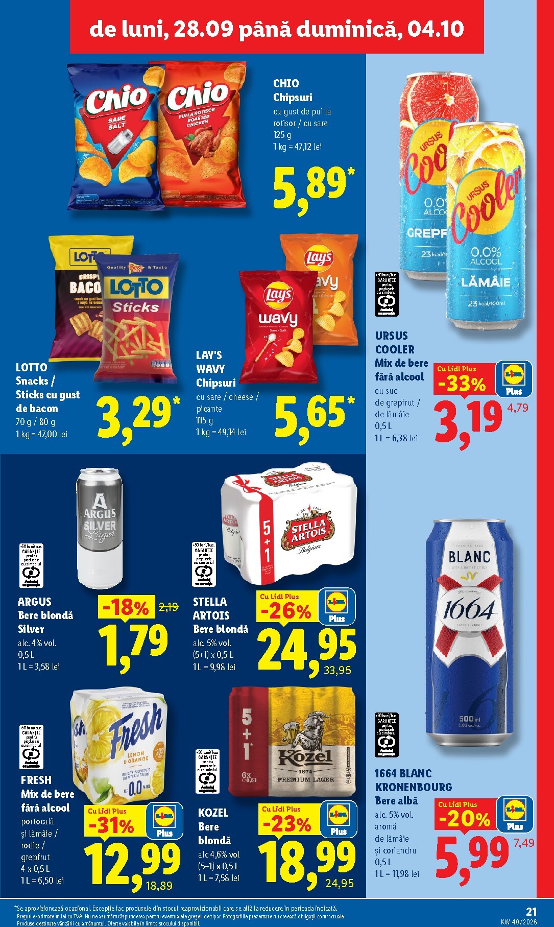 lidl - Lidl pliante pentru săptămâna viitoare de la luni 28.09.2026 până la duminică 04.10.2026 - page: 21