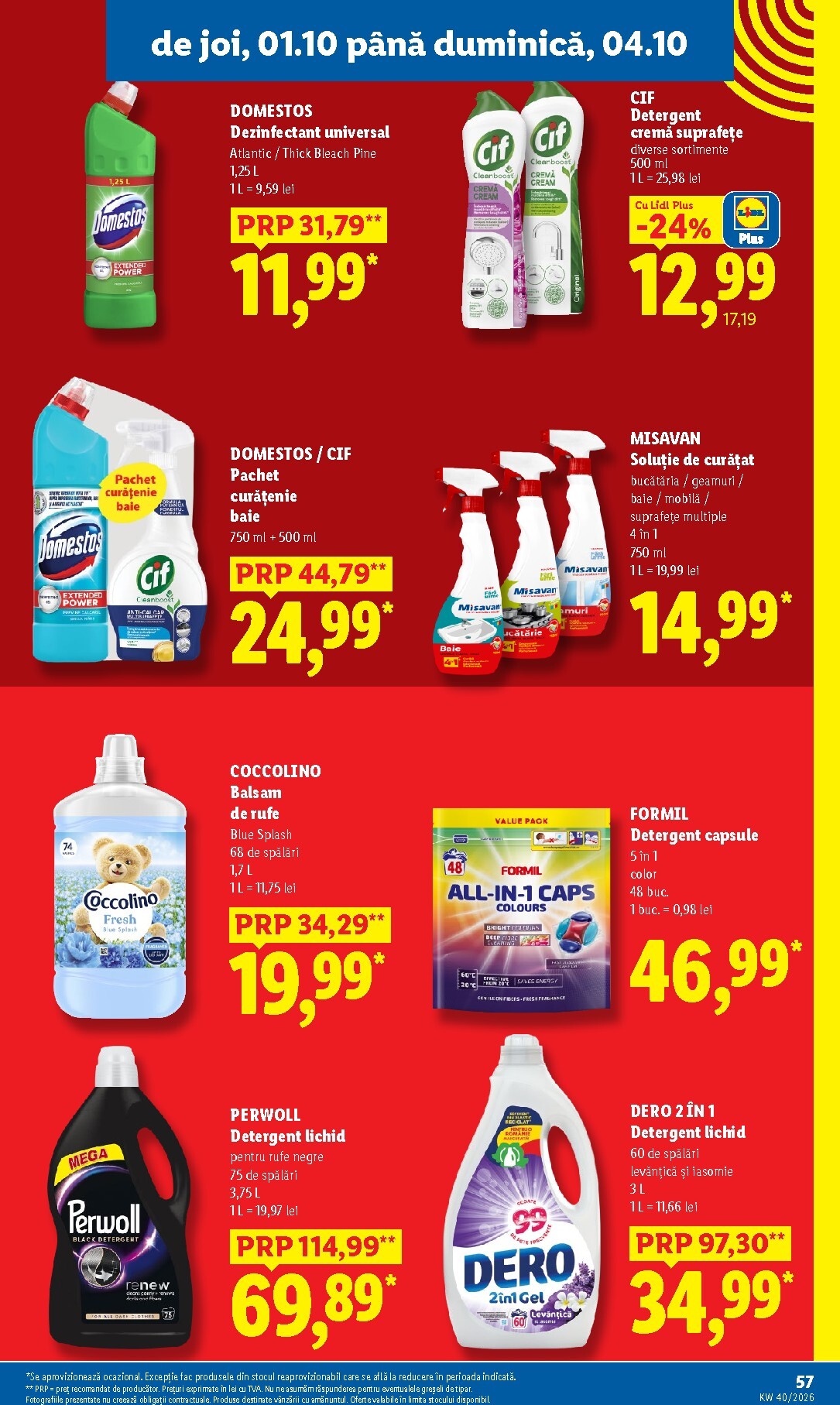 lidl - Lidl pliante pentru săptămâna viitoare de la luni 28.09.2026 până la duminică 04.10.2026 - page: 57