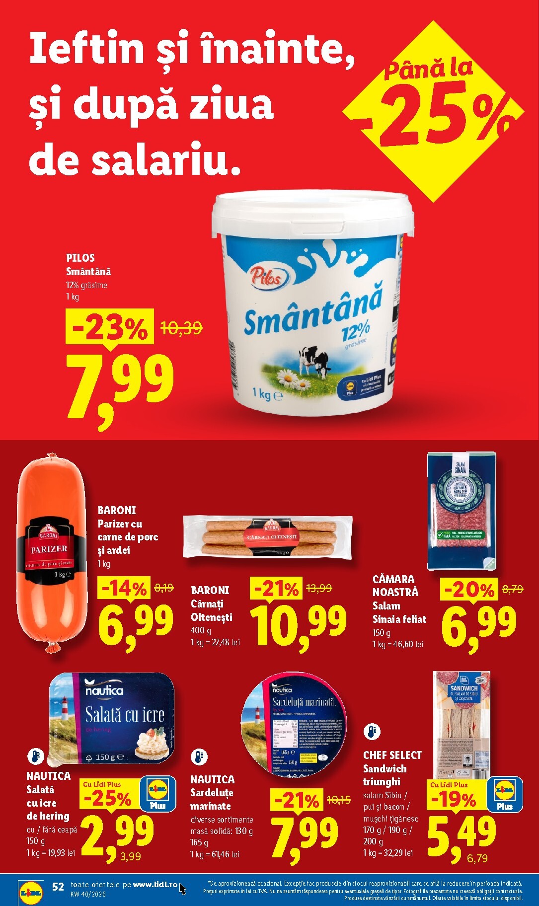 lidl - Lidl pliante pentru săptămâna viitoare de la luni 28.09.2026 până la duminică 04.10.2026 - page: 52