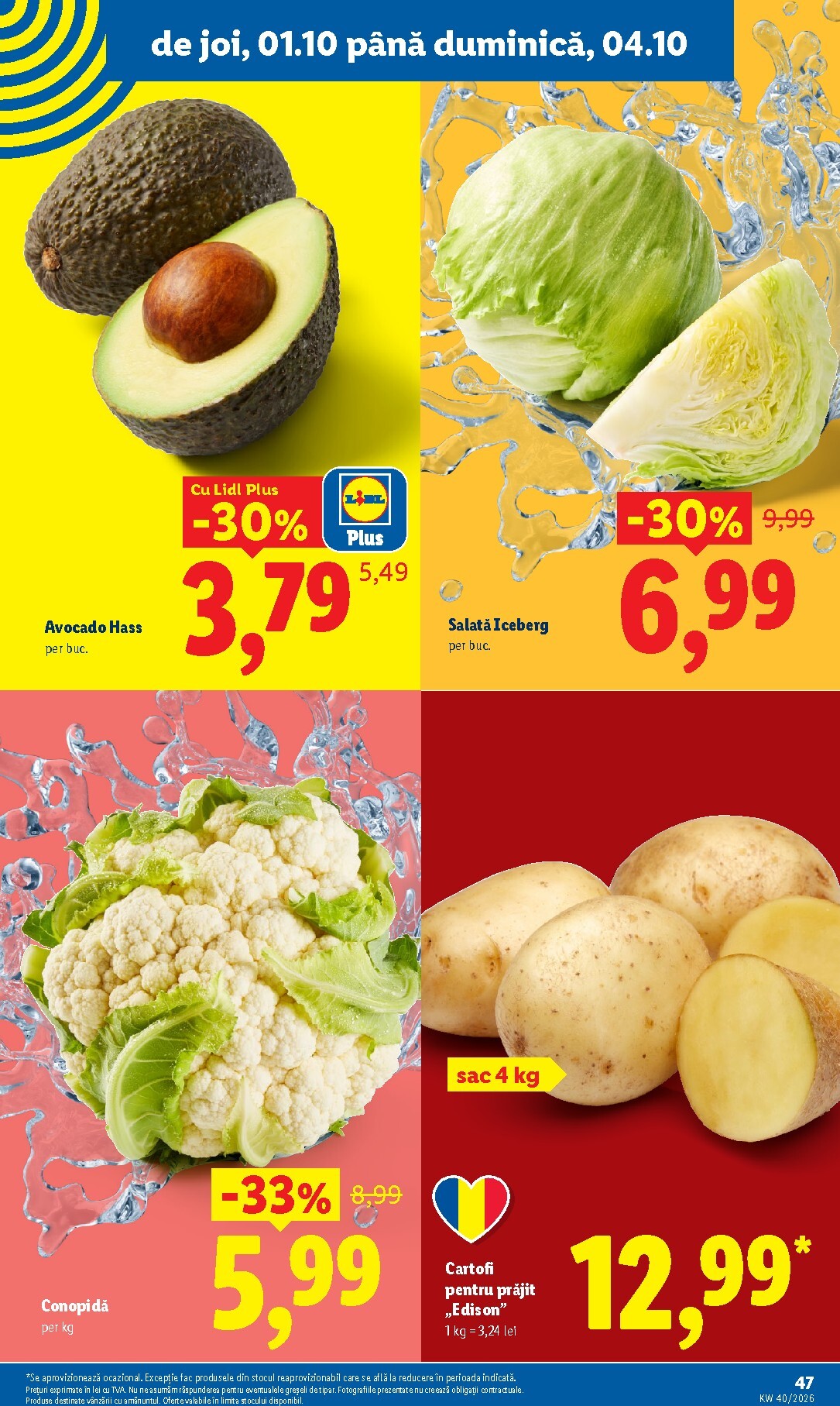 lidl - Lidl pliante pentru săptămâna viitoare de la luni 28.09.2026 până la duminică 04.10.2026 - page: 47