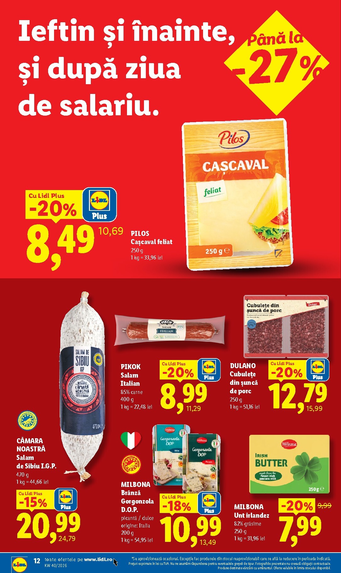 lidl - Lidl pliante pentru săptămâna viitoare de la luni 28.09.2026 până la duminică 04.10.2026 - page: 12