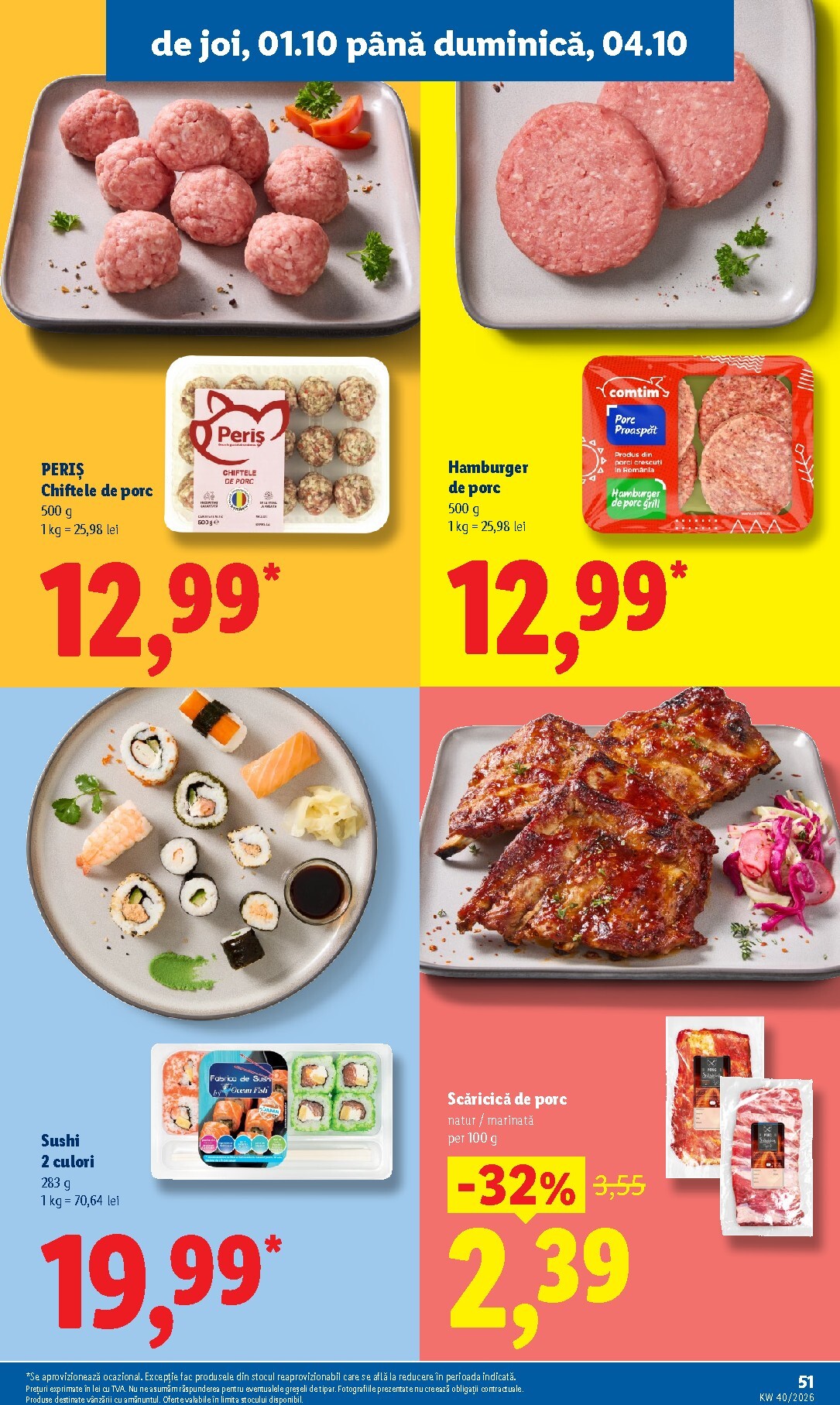 lidl - Lidl pliante pentru săptămâna viitoare de la luni 28.09.2026 până la duminică 04.10.2026 - page: 51