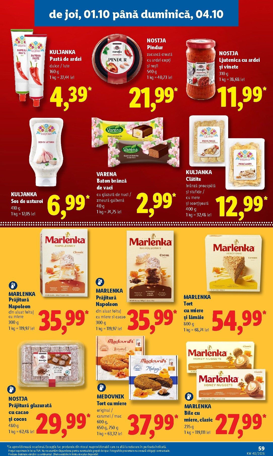 lidl - Lidl pliante pentru săptămâna viitoare de la luni 28.09.2026 până la duminică 04.10.2026 - page: 59