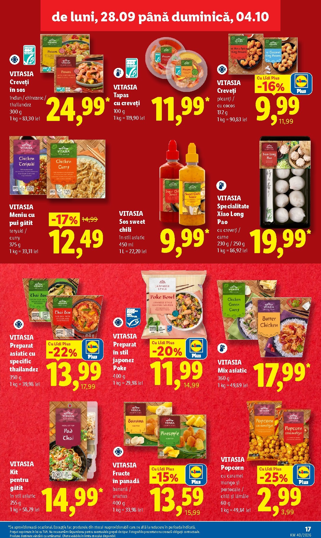 lidl - Lidl pliante pentru săptămâna viitoare de la luni 28.09.2026 până la duminică 04.10.2026 - page: 17