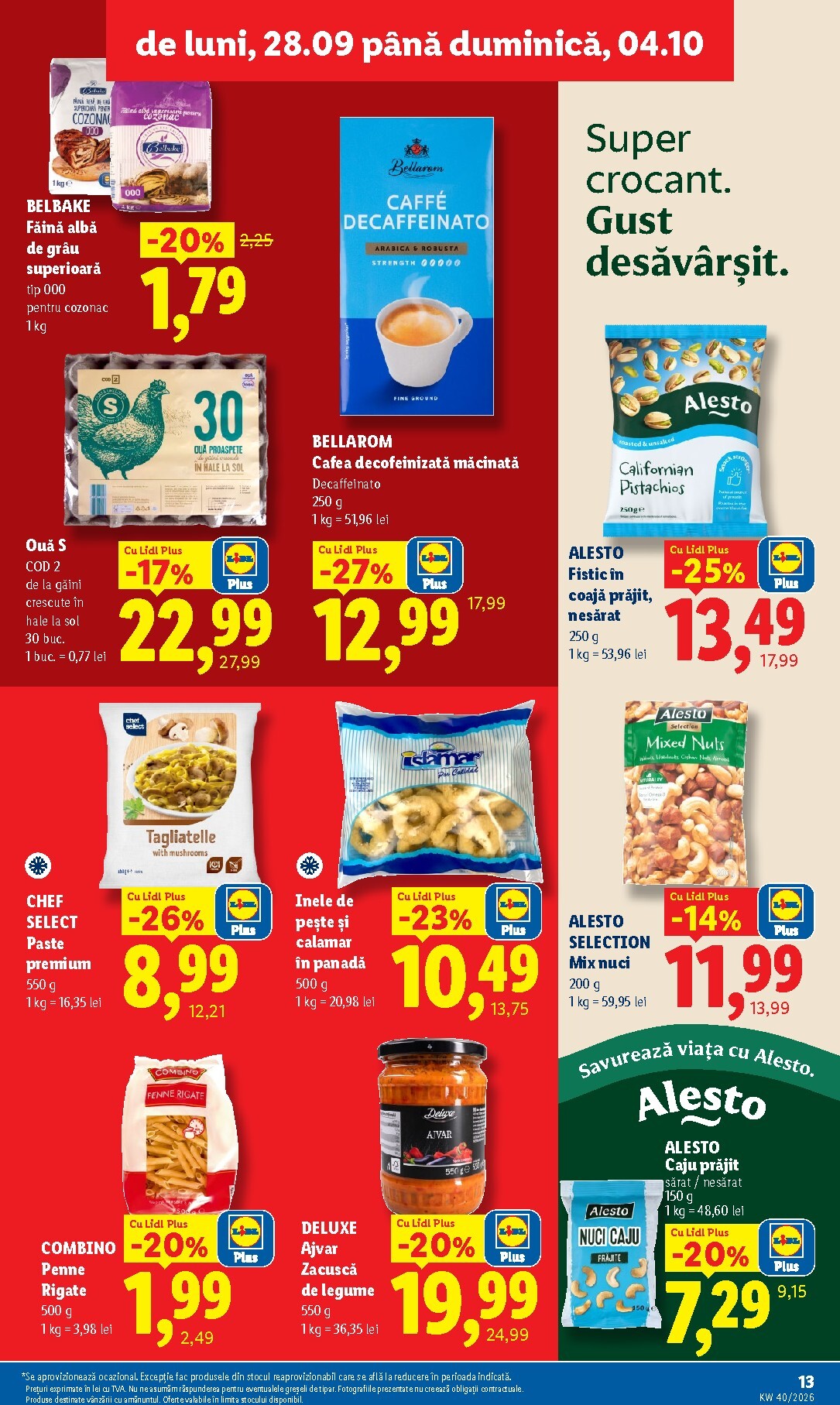 lidl - Lidl pliante pentru săptămâna viitoare de la luni 28.09.2026 până la duminică 04.10.2026 - page: 13