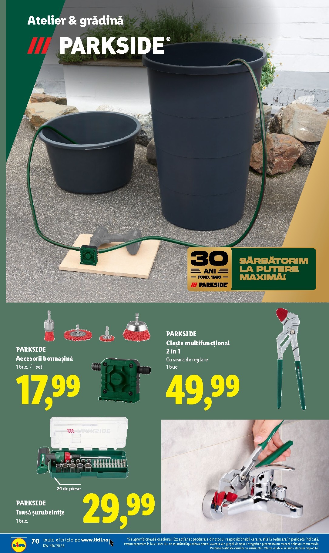 lidl - Lidl pliante pentru săptămâna viitoare de la luni 28.09.2026 până la duminică 04.10.2026 - page: 70