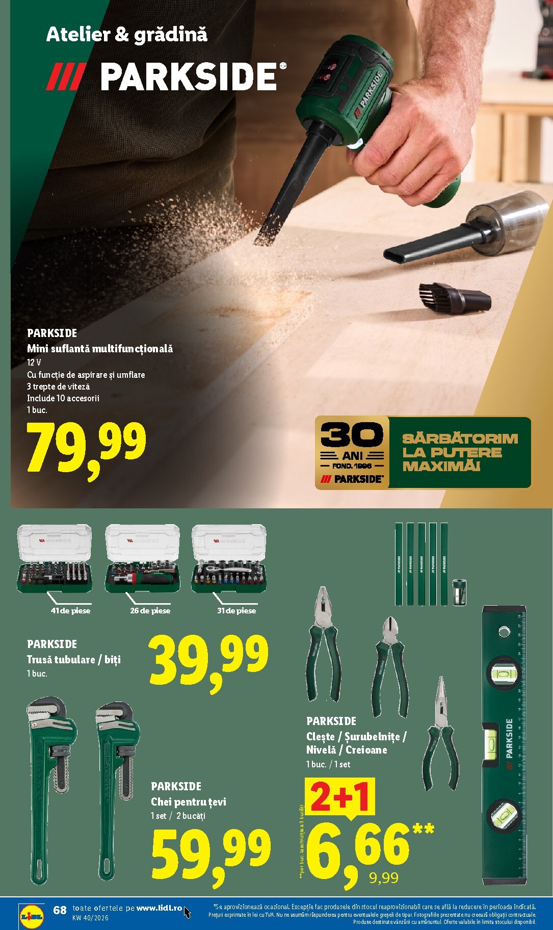 lidl - Lidl pliante pentru săptămâna viitoare de la luni 28.09.2026 până la duminică 04.10.2026 - page: 68