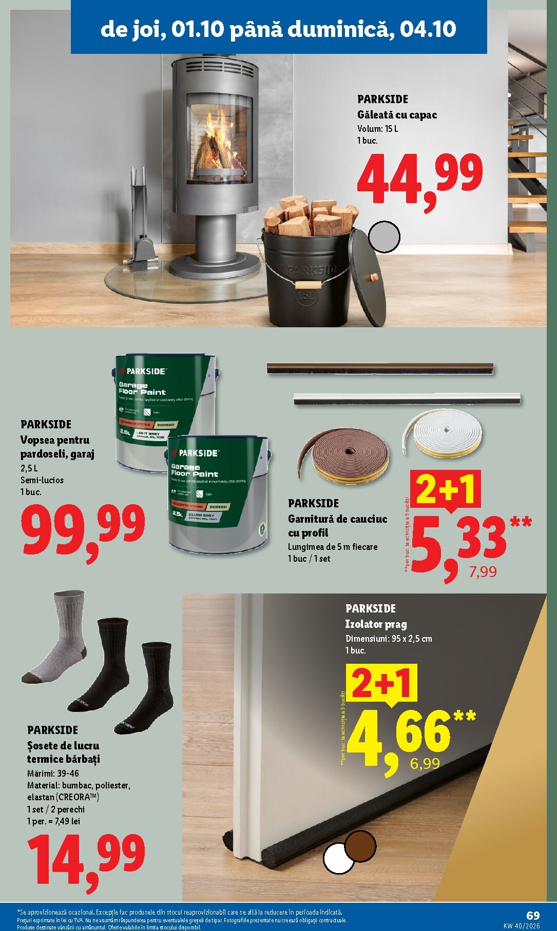 lidl - Lidl pliante pentru săptămâna viitoare de la luni 28.09.2026 până la duminică 04.10.2026 - page: 69