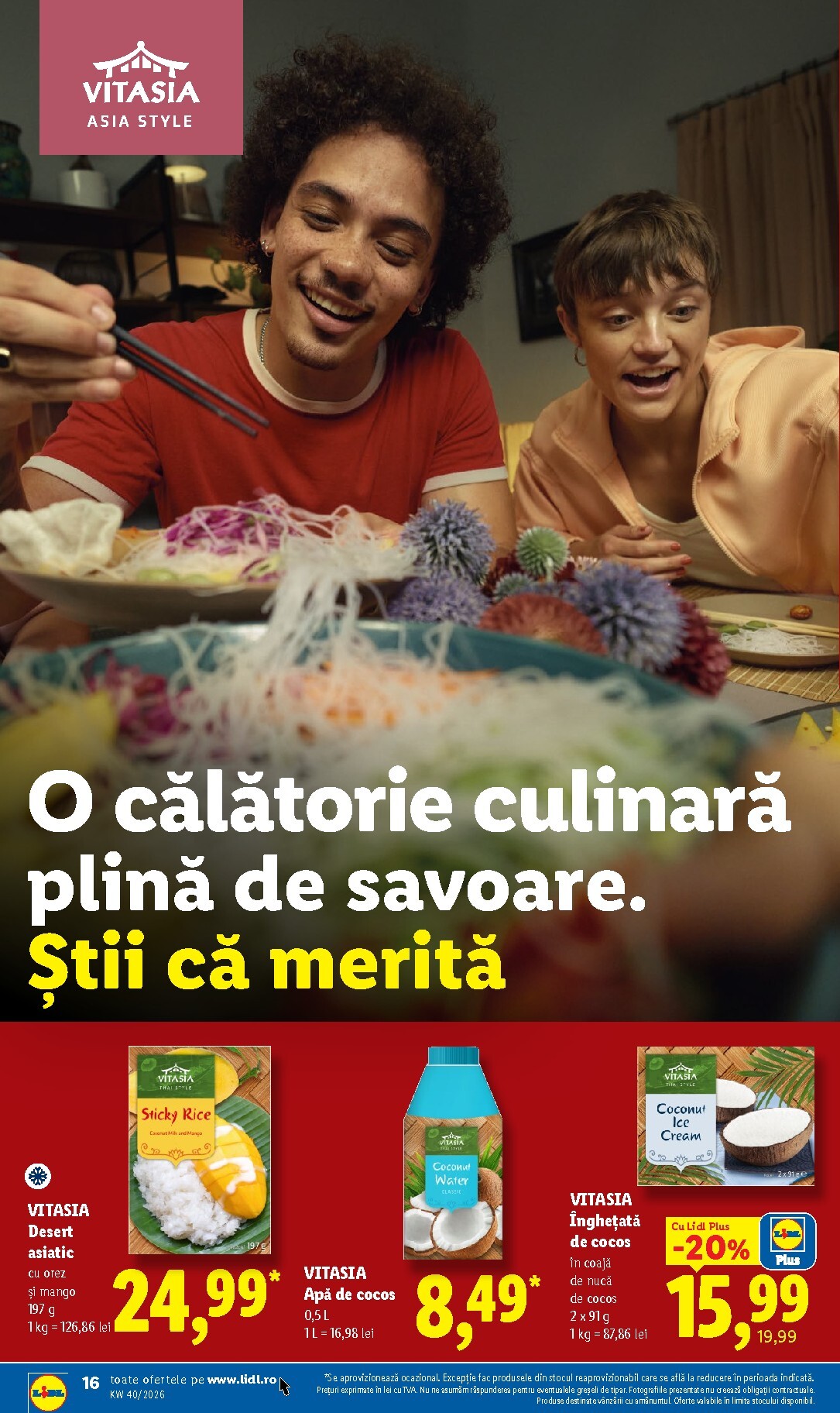 lidl - Lidl pliante pentru săptămâna viitoare de la luni 28.09.2026 până la duminică 04.10.2026 - page: 16
