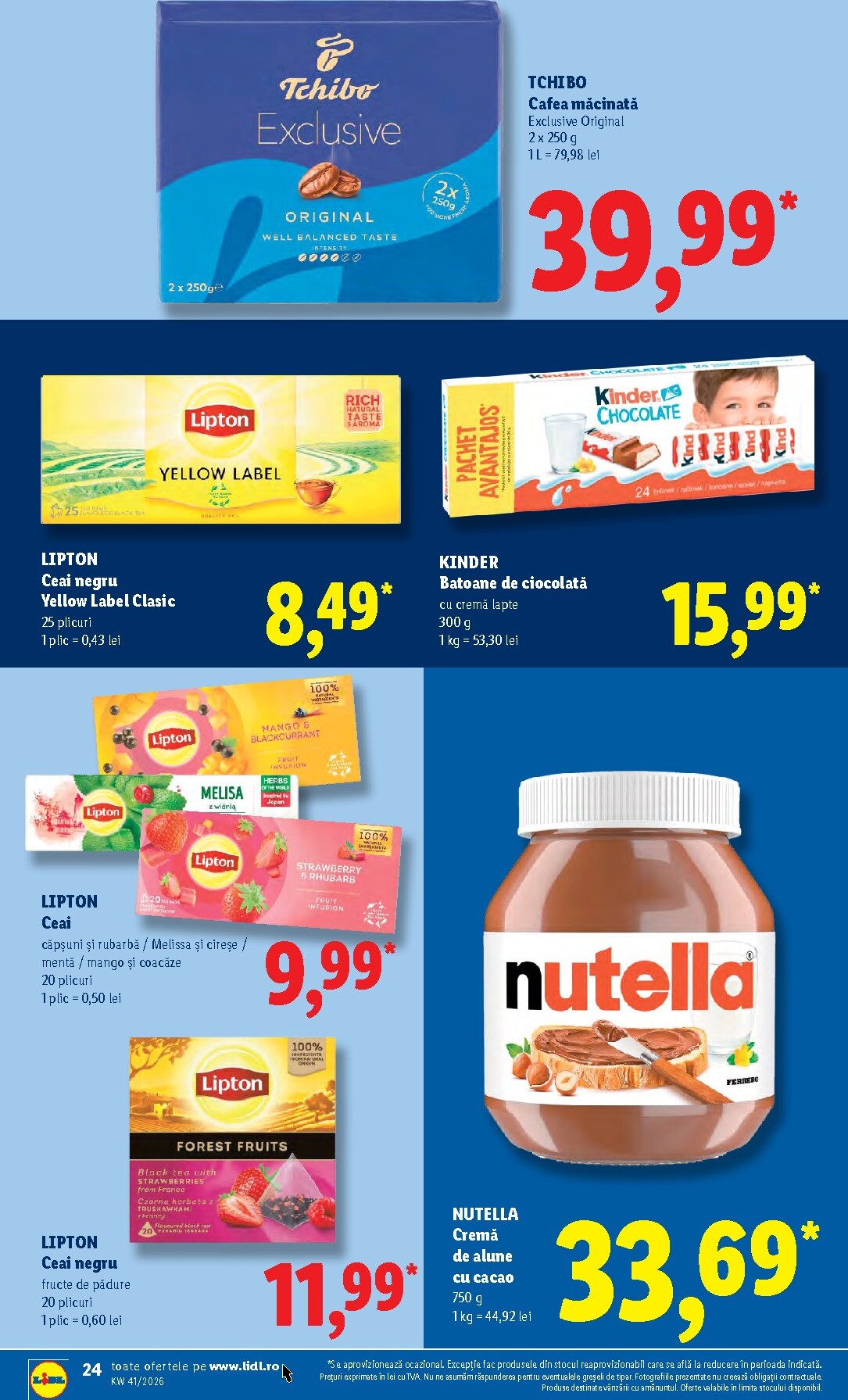 lidl - Lidl pliante pentru săptămâna viitoare de la luni 05.10.2026 până la duminică 11.10.2026 - page: 24