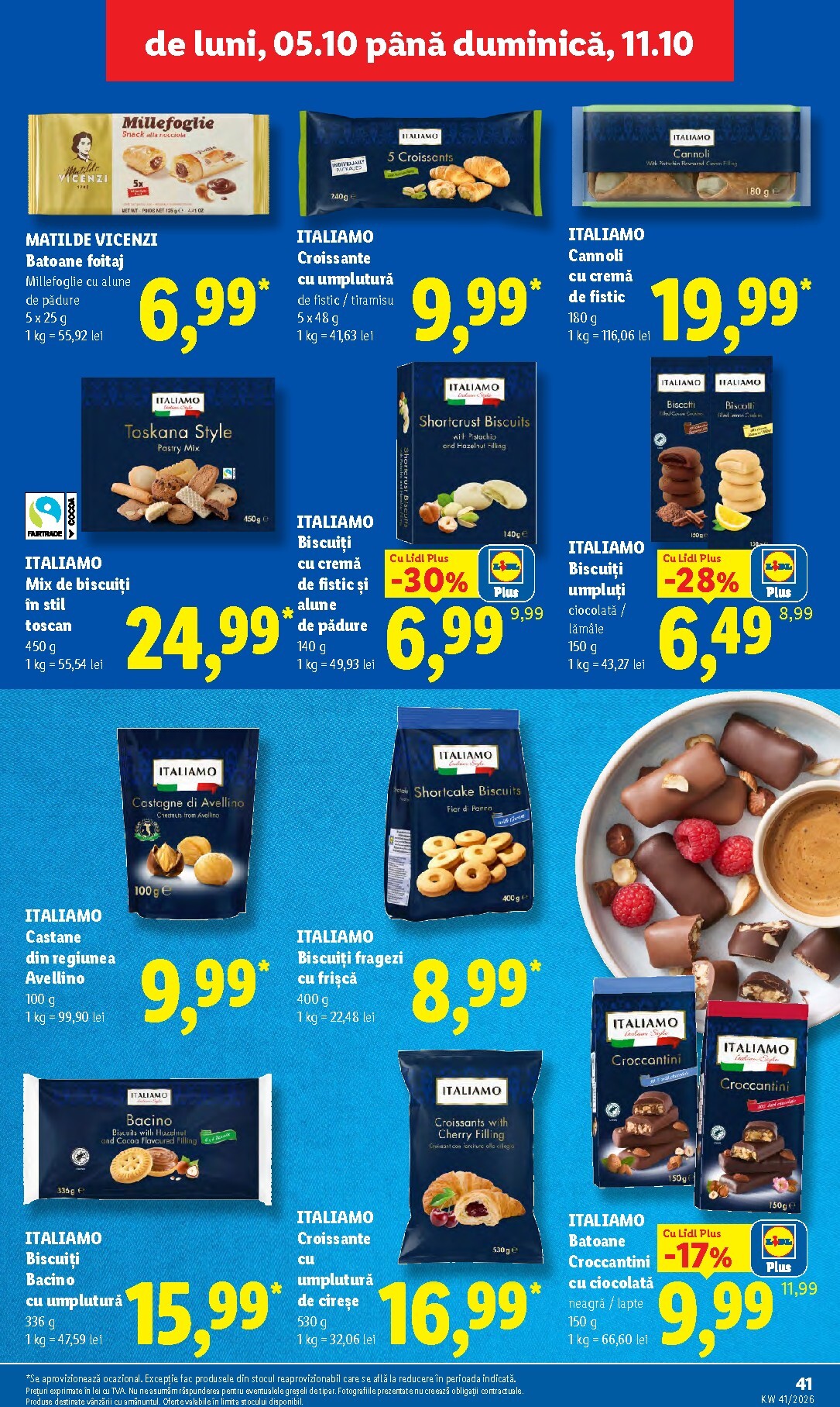 lidl - Lidl pliante pentru săptămâna viitoare de la luni 05.10.2026 până la duminică 11.10.2026 - page: 41