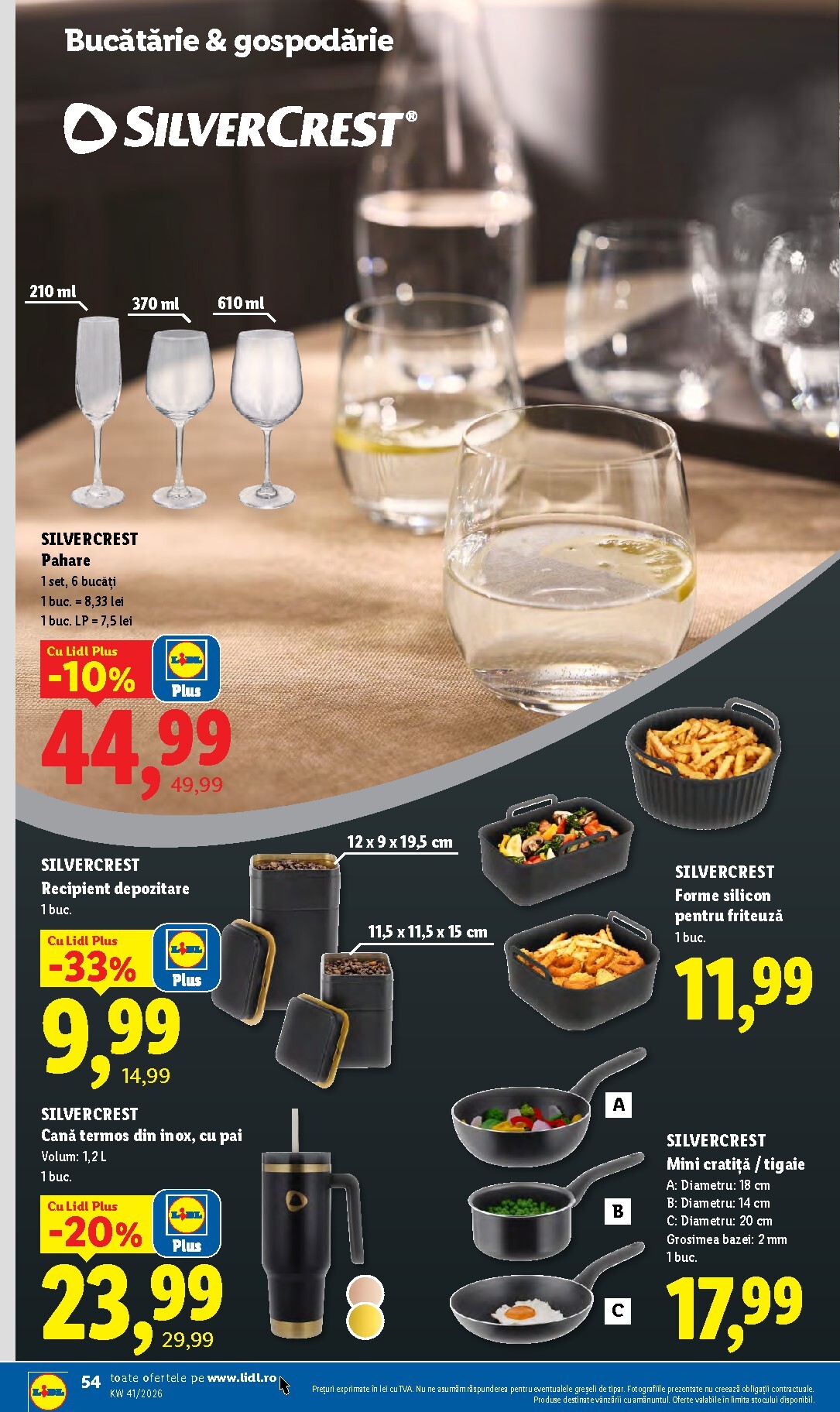 lidl - Lidl pliante pentru săptămâna viitoare de la luni 05.10.2026 până la duminică 11.10.2026 - page: 54
