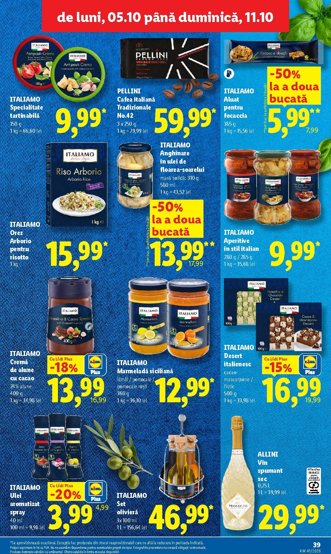 lidl - Lidl pliante pentru săptămâna viitoare de la luni 05.10.2026 până la duminică 11.10.2026 - page: 39