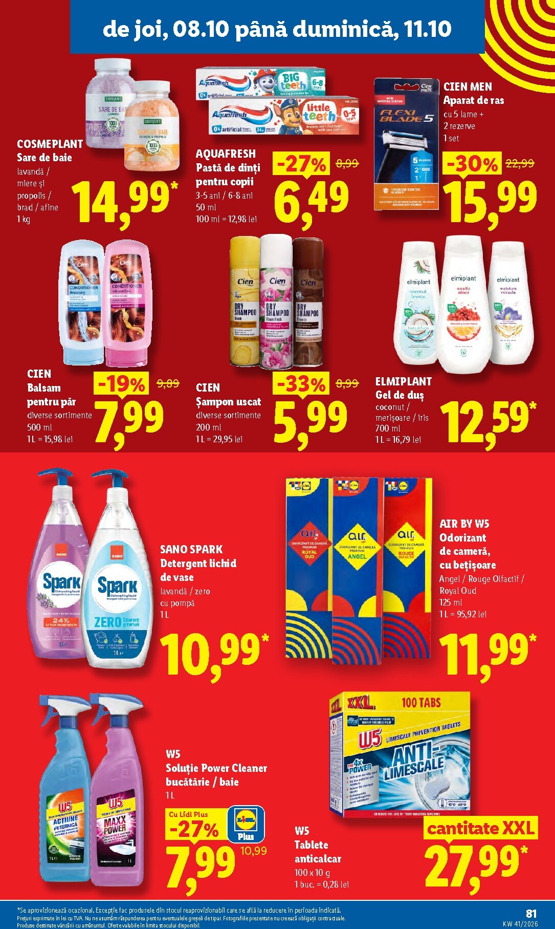 lidl - Lidl pliante pentru săptămâna viitoare de la luni 05.10.2026 până la duminică 11.10.2026 - page: 81
