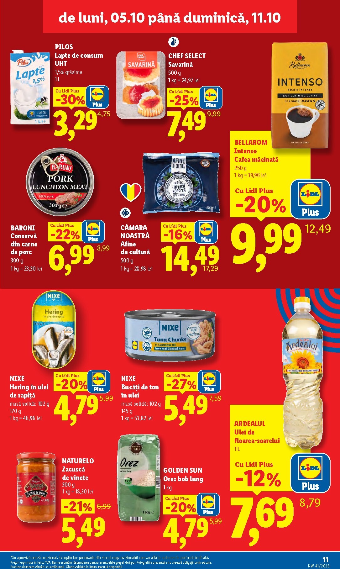 lidl - Lidl pliante pentru săptămâna viitoare de la luni 05.10.2026 până la duminică 11.10.2026 - page: 11