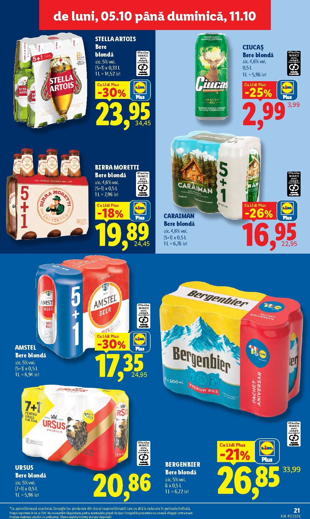 lidl - Lidl pliante pentru săptămâna viitoare de la luni 05.10.2026 până la duminică 11.10.2026 - page: 21