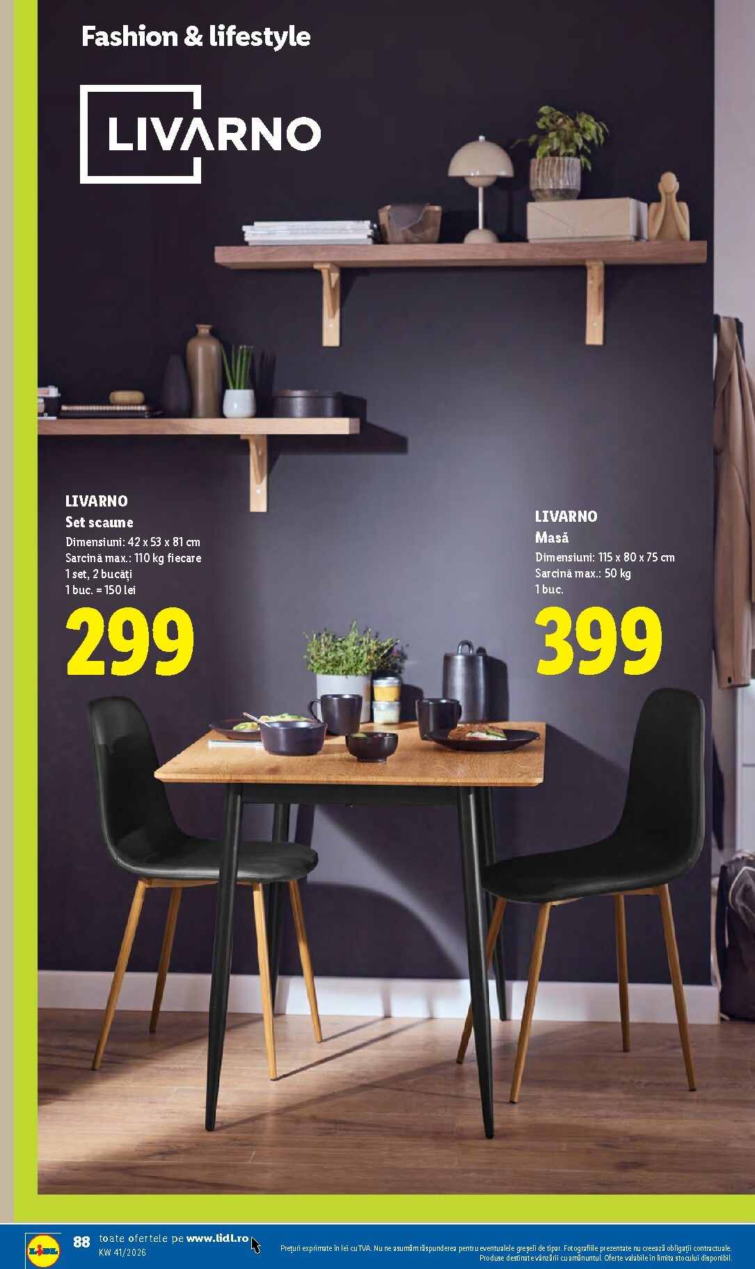 lidl - Lidl pliante pentru săptămâna viitoare de la luni 05.10.2026 până la duminică 11.10.2026 - page: 88