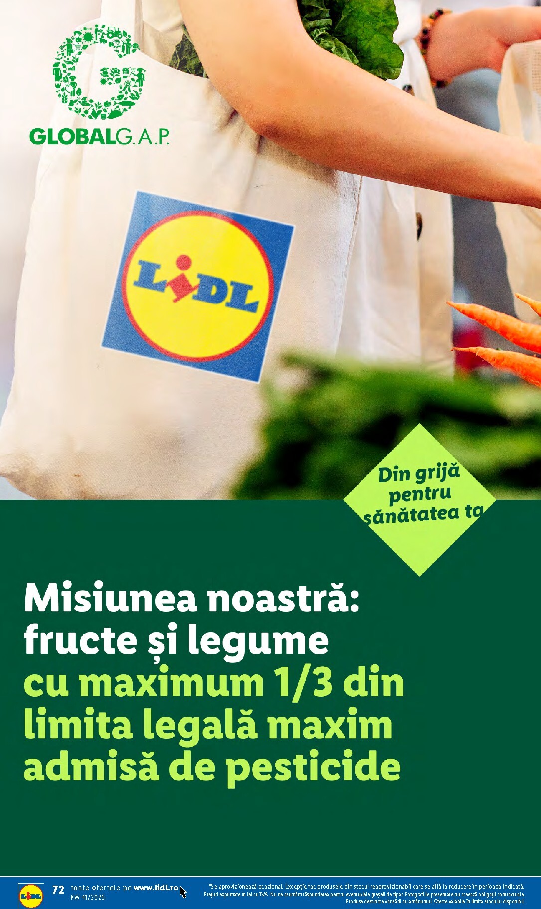 lidl - Lidl pliante pentru săptămâna viitoare de la luni 05.10.2026 până la duminică 11.10.2026 - page: 72
