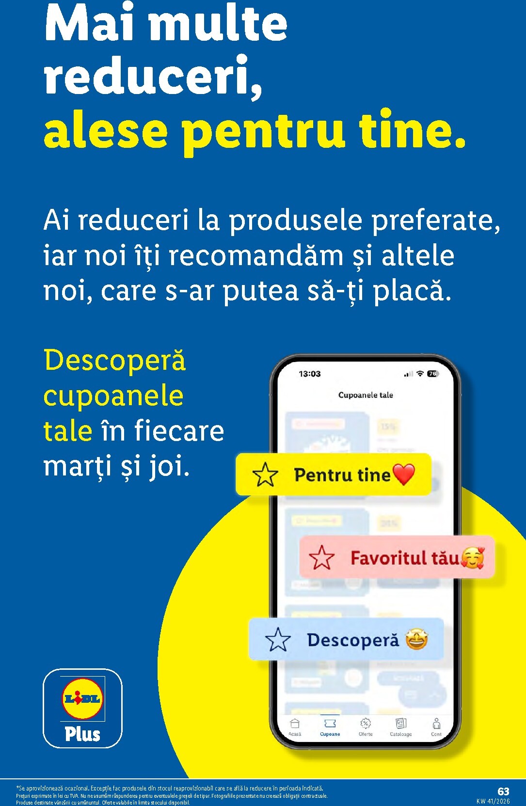 lidl - Lidl pliante pentru săptămâna viitoare de la luni 05.10.2026 până la duminică 11.10.2026 - page: 63