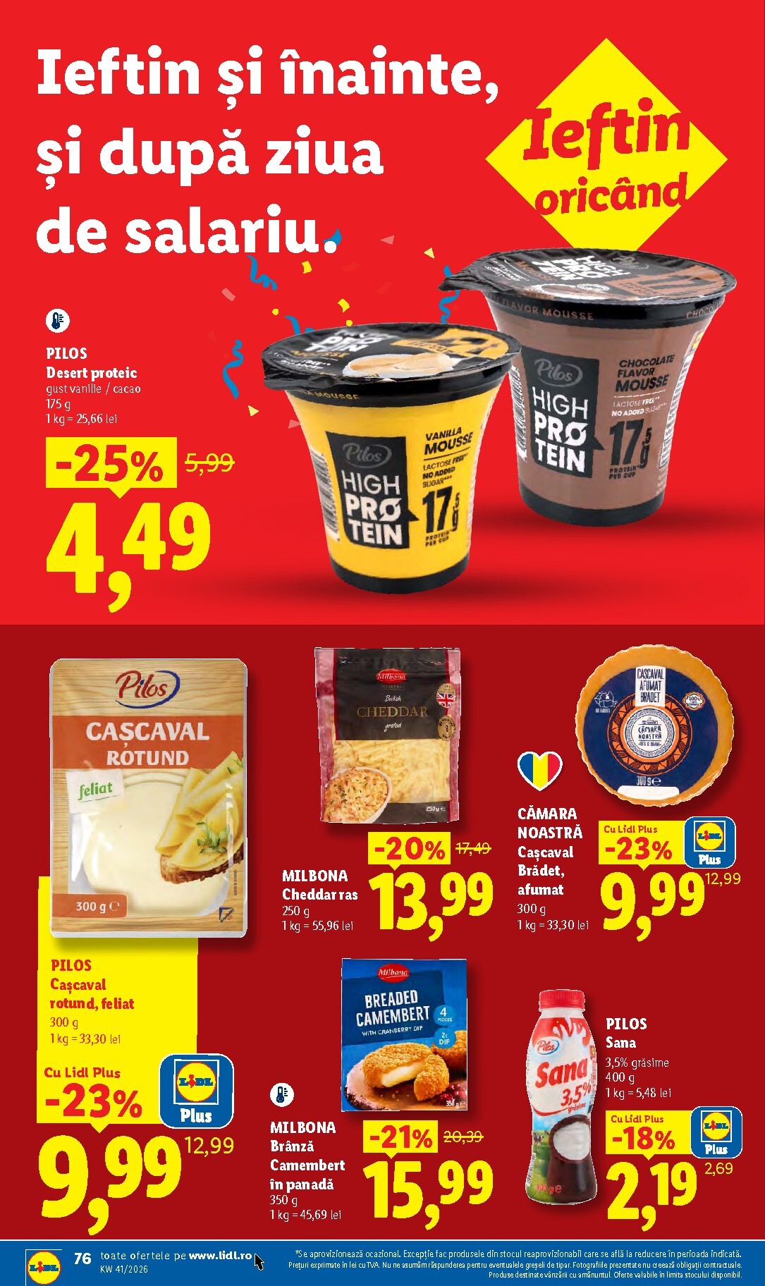 lidl - Lidl pliante pentru săptămâna viitoare de la luni 05.10.2026 până la duminică 11.10.2026 - page: 76