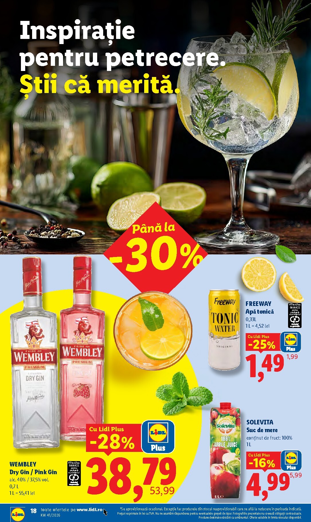 lidl - Lidl pliante pentru săptămâna viitoare de la luni 05.10.2026 până la duminică 11.10.2026 - page: 18