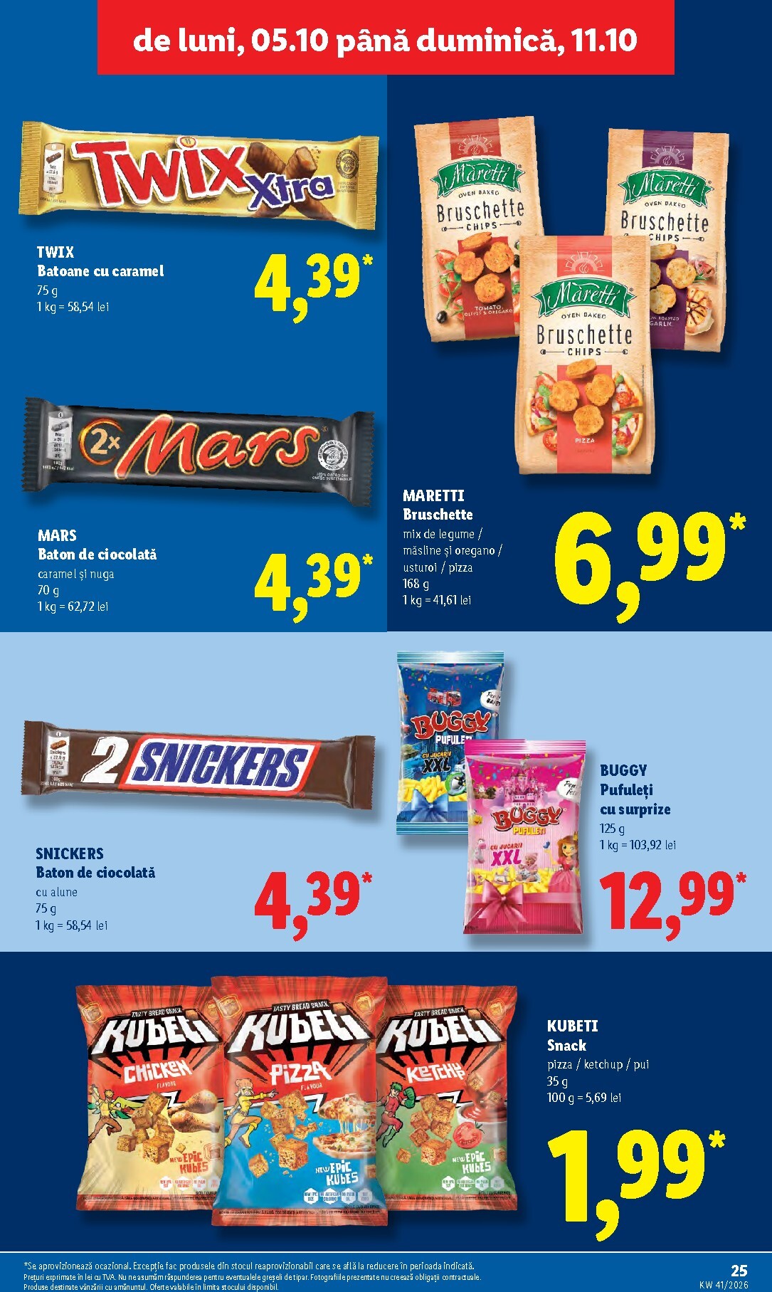 lidl - Lidl pliante pentru săptămâna viitoare de la luni 05.10.2026 până la duminică 11.10.2026 - page: 25