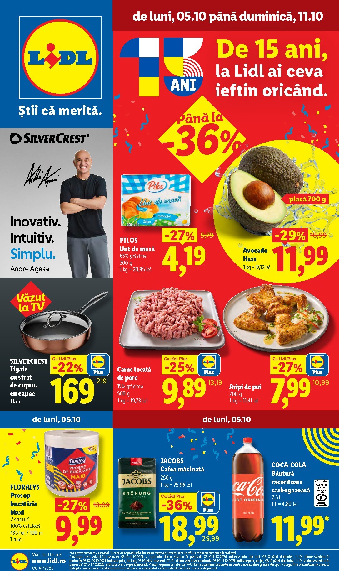 lidl - Lidl pliante pentru săptămâna viitoare de la luni 05.10.2026 până la duminică 11.10.2026