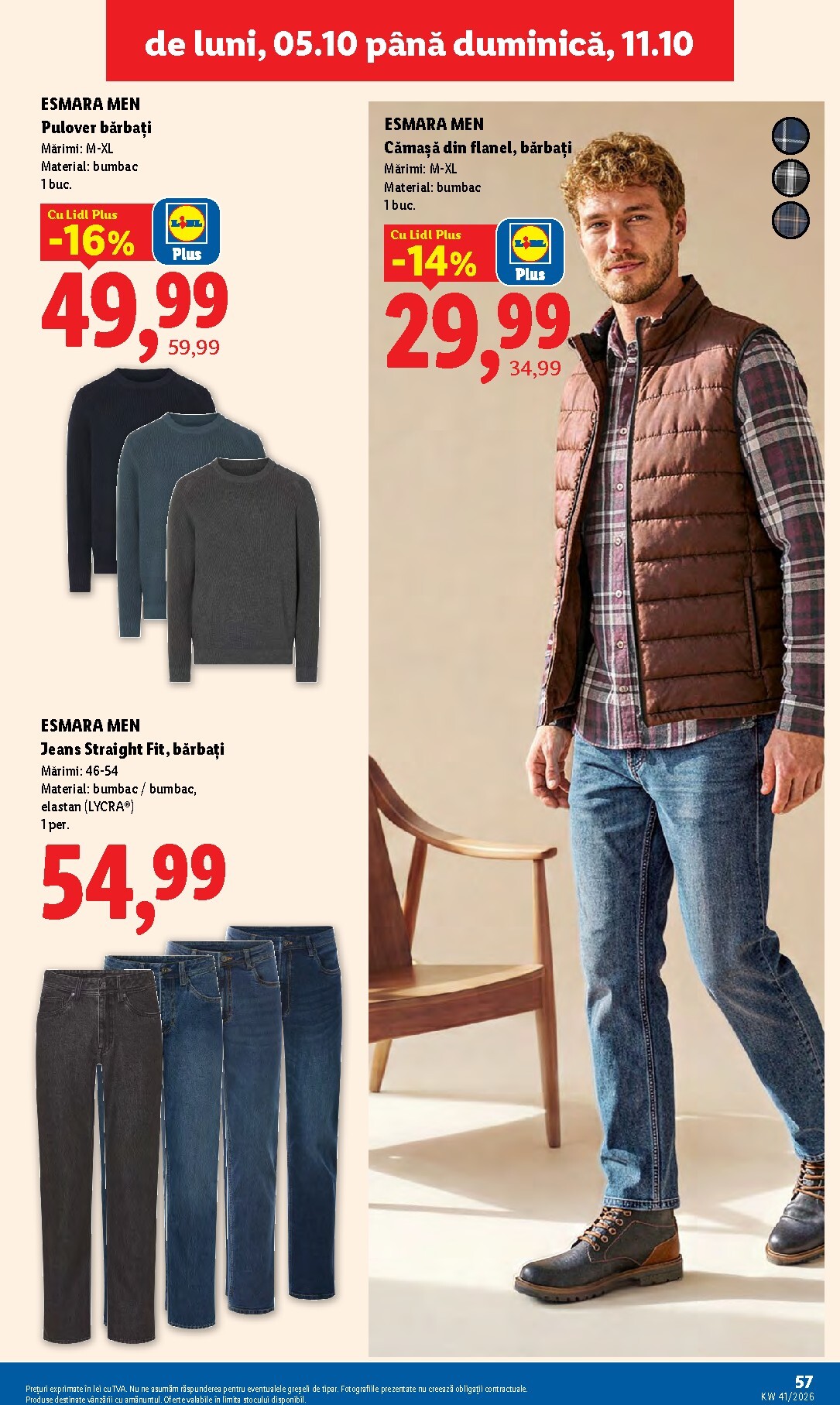 lidl - Lidl pliante pentru săptămâna viitoare de la luni 05.10.2026 până la duminică 11.10.2026 - page: 57