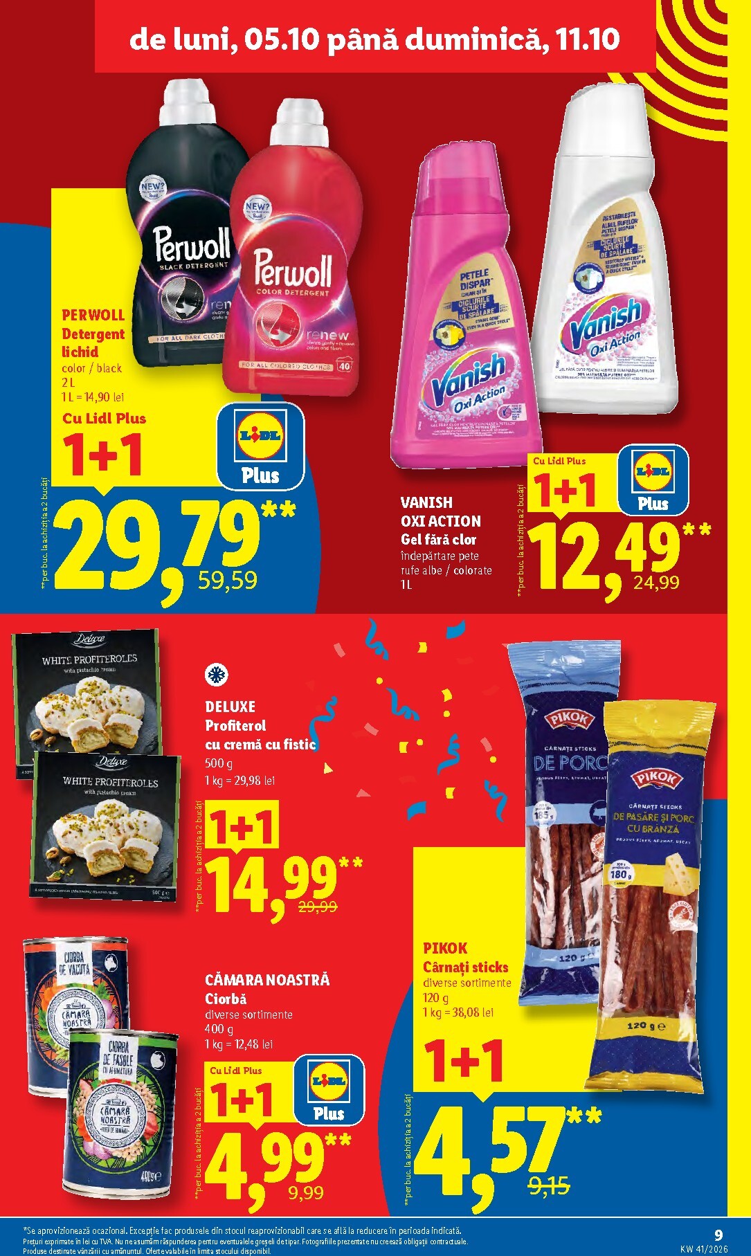 lidl - Lidl pliante pentru săptămâna viitoare de la luni 05.10.2026 până la duminică 11.10.2026 - page: 9