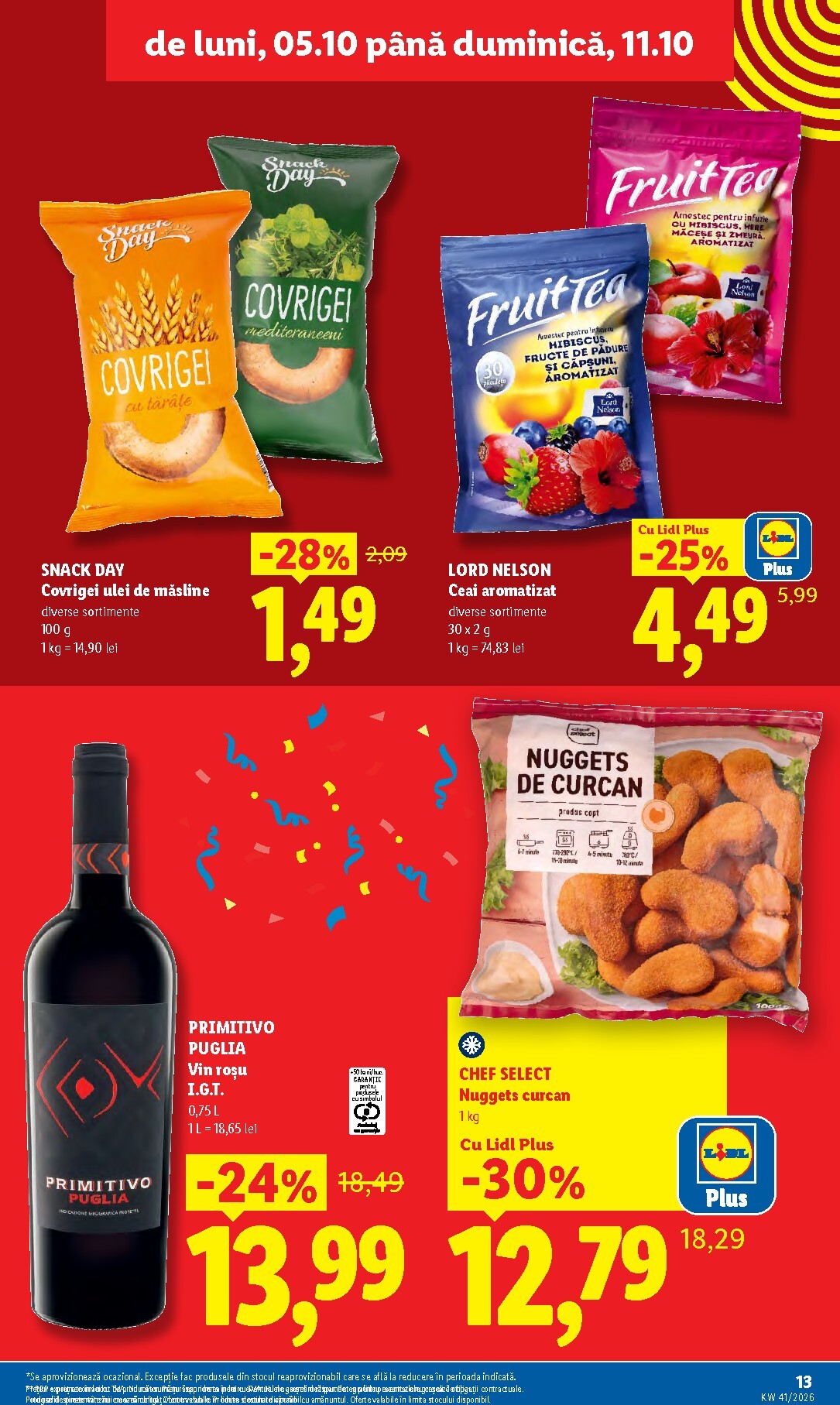 lidl - Lidl pliante pentru săptămâna viitoare de la luni 05.10.2026 până la duminică 11.10.2026 - page: 13