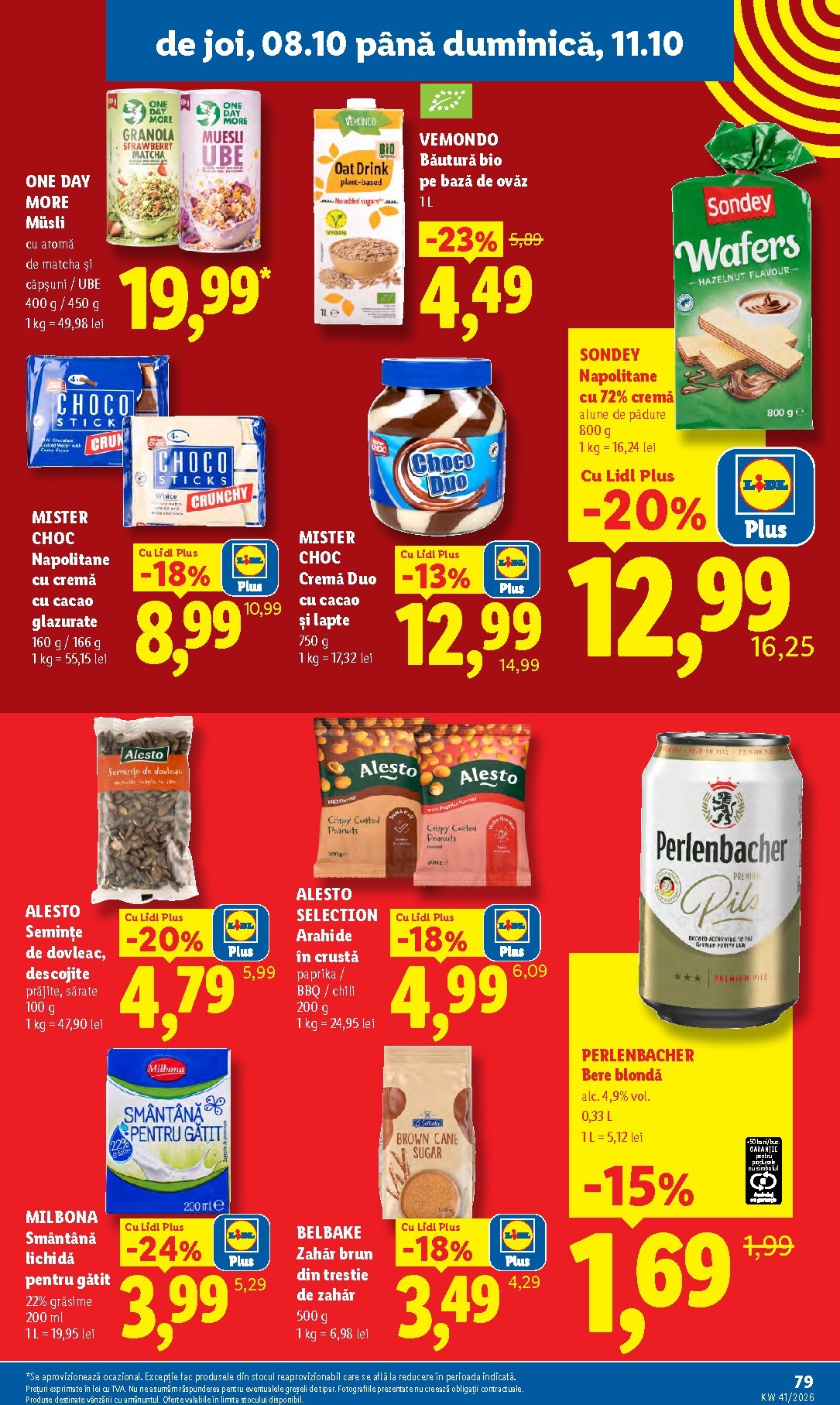 lidl - Lidl pliante pentru săptămâna viitoare de la luni 05.10.2026 până la duminică 11.10.2026 - page: 79