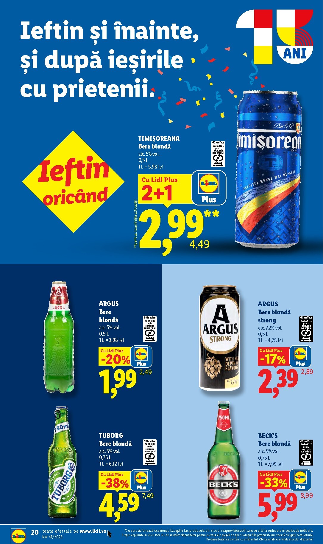 lidl - Lidl pliante pentru săptămâna viitoare de la luni 05.10.2026 până la duminică 11.10.2026 - page: 20
