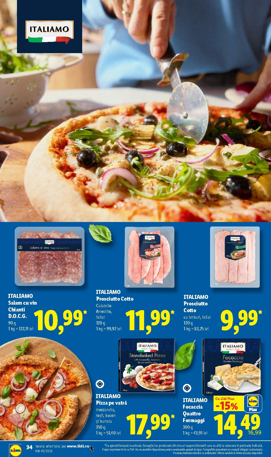 lidl - Lidl pliante pentru săptămâna viitoare de la luni 05.10.2026 până la duminică 11.10.2026 - page: 34
