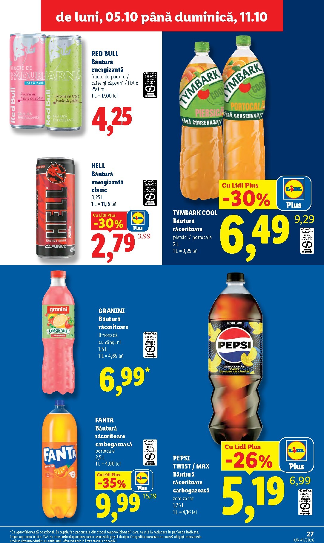 lidl - Lidl pliante pentru săptămâna viitoare de la luni 05.10.2026 până la duminică 11.10.2026 - page: 27
