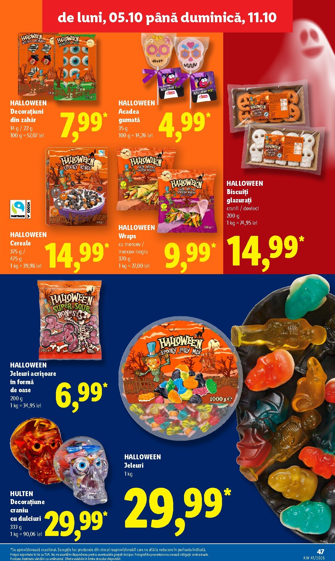 lidl - Lidl pliante pentru săptămâna viitoare de la luni 05.10.2026 până la duminică 11.10.2026 - page: 47